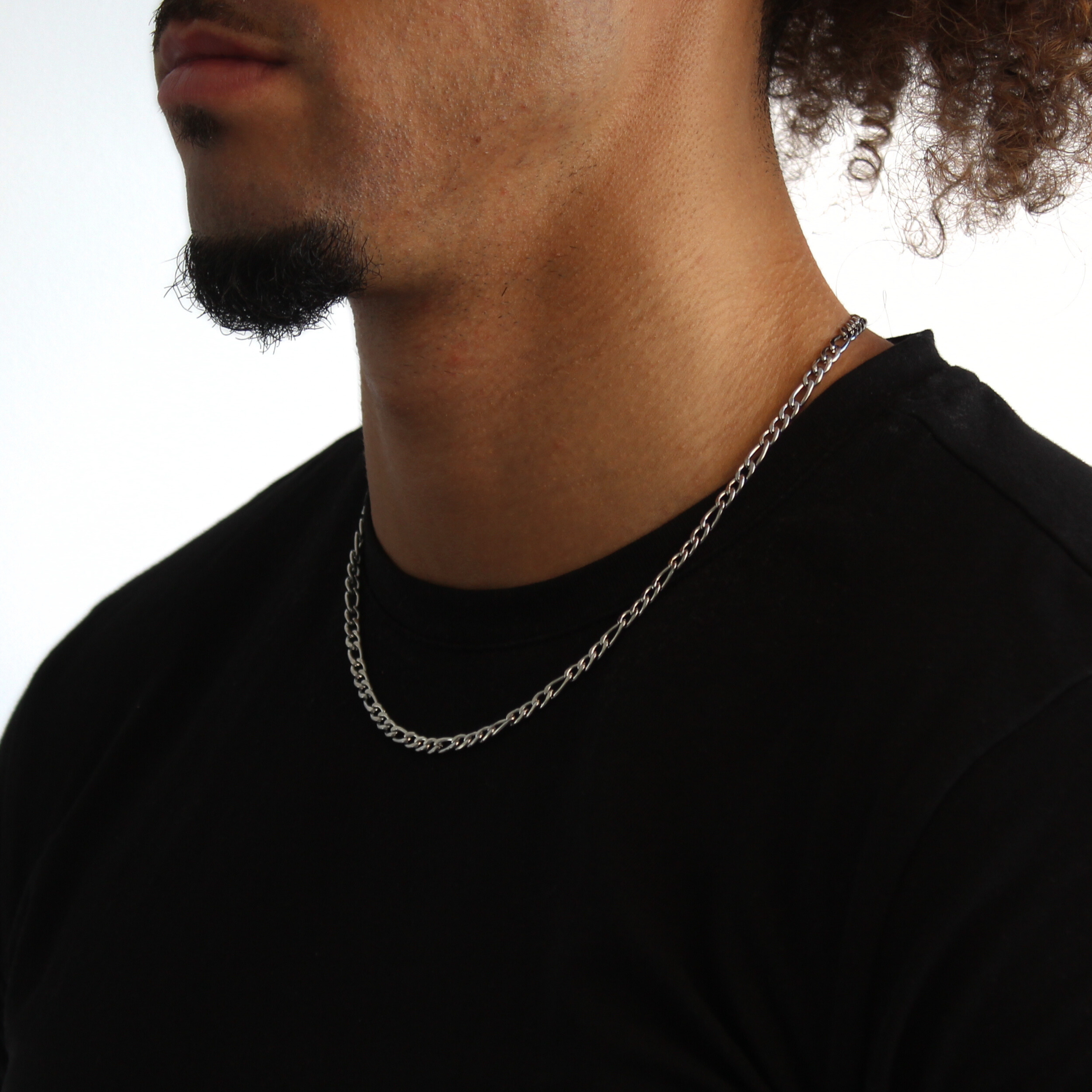 Iconic Figaro Ketting 4mm (Zilver)
