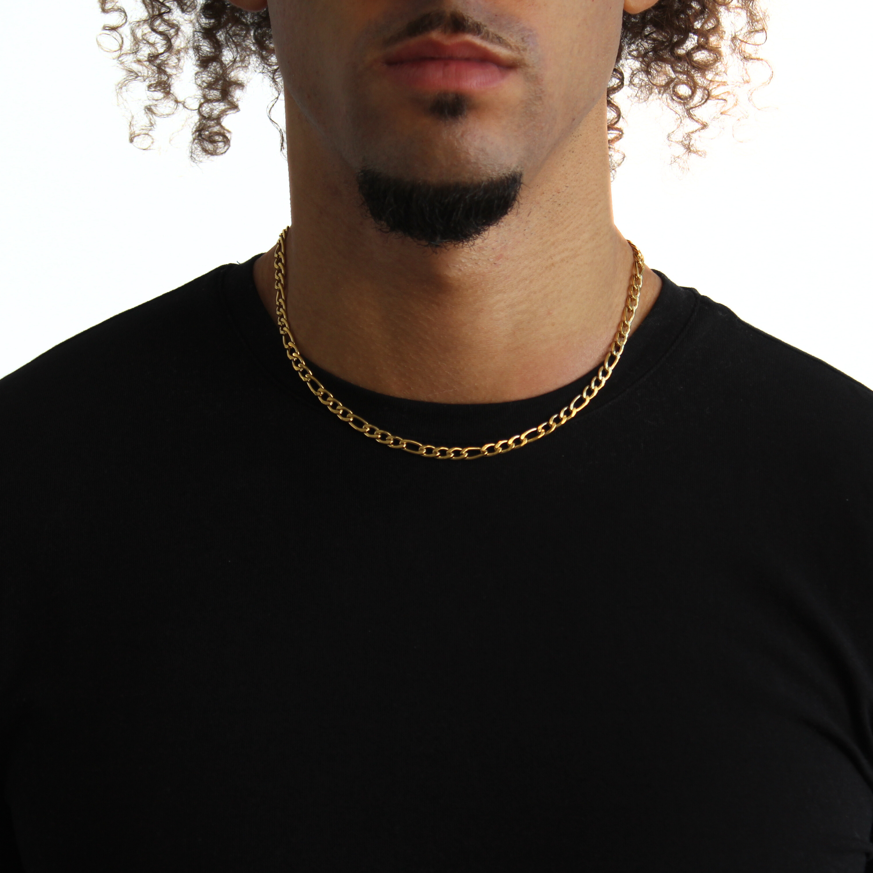 Iconic Figaro Ketting 5mm (Goud)