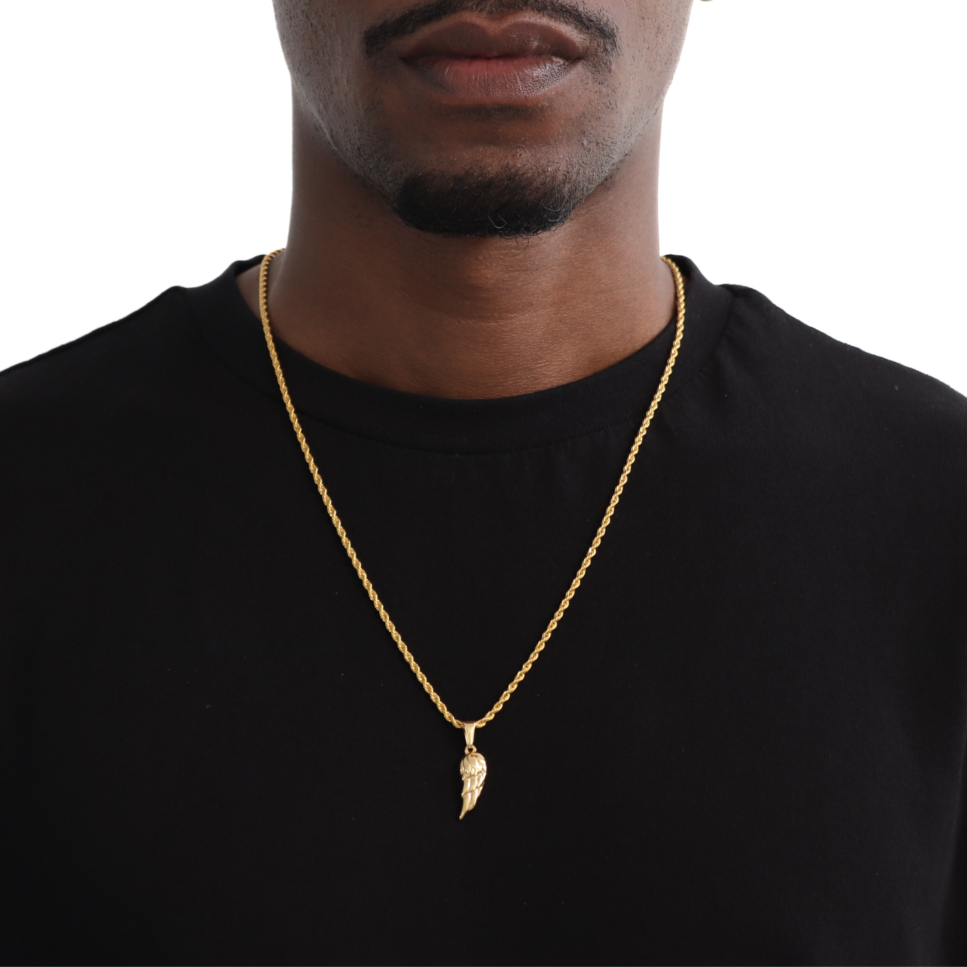 Wing Hanger + Ketting (Goud)