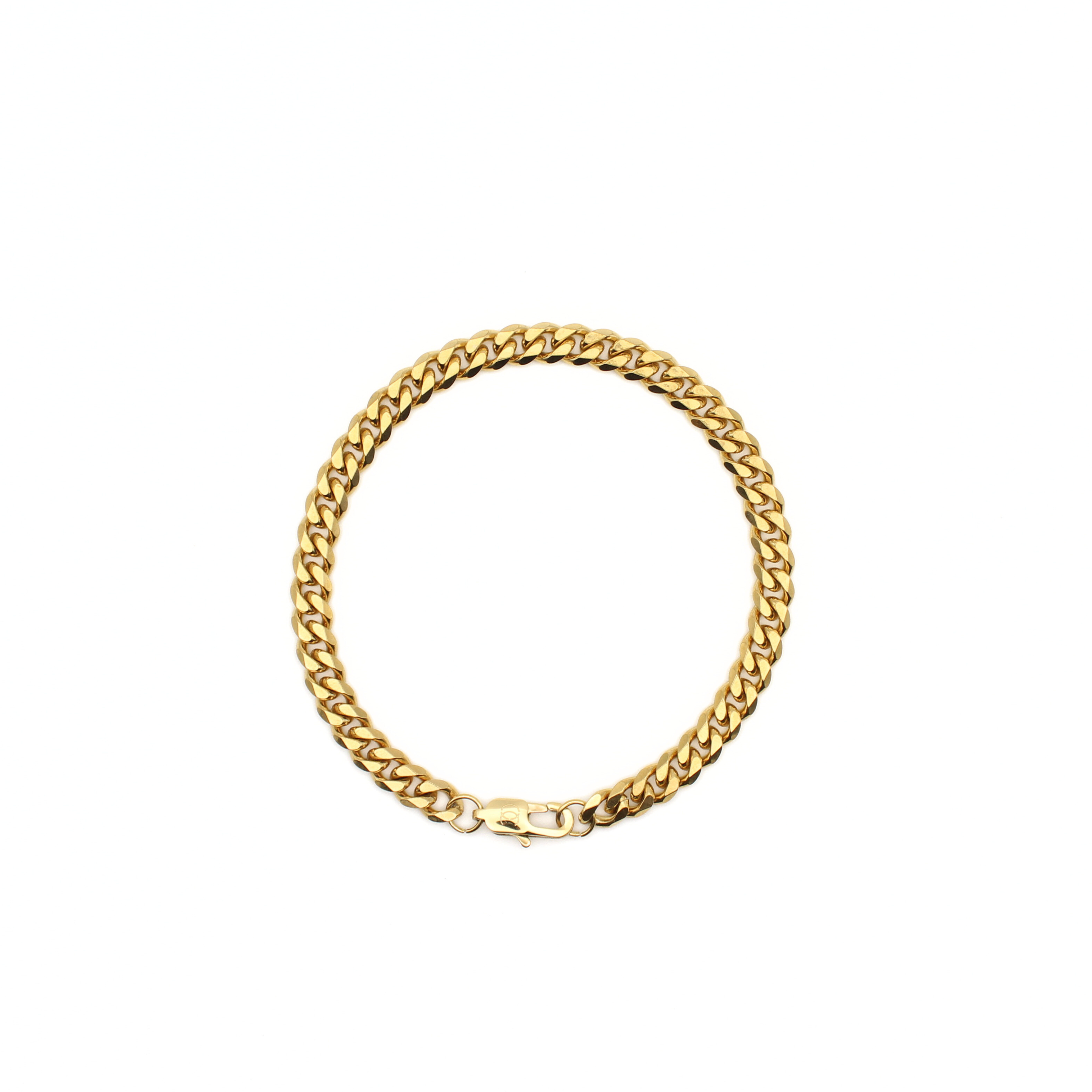 Classic Cuban Armband 6mm (Goud)