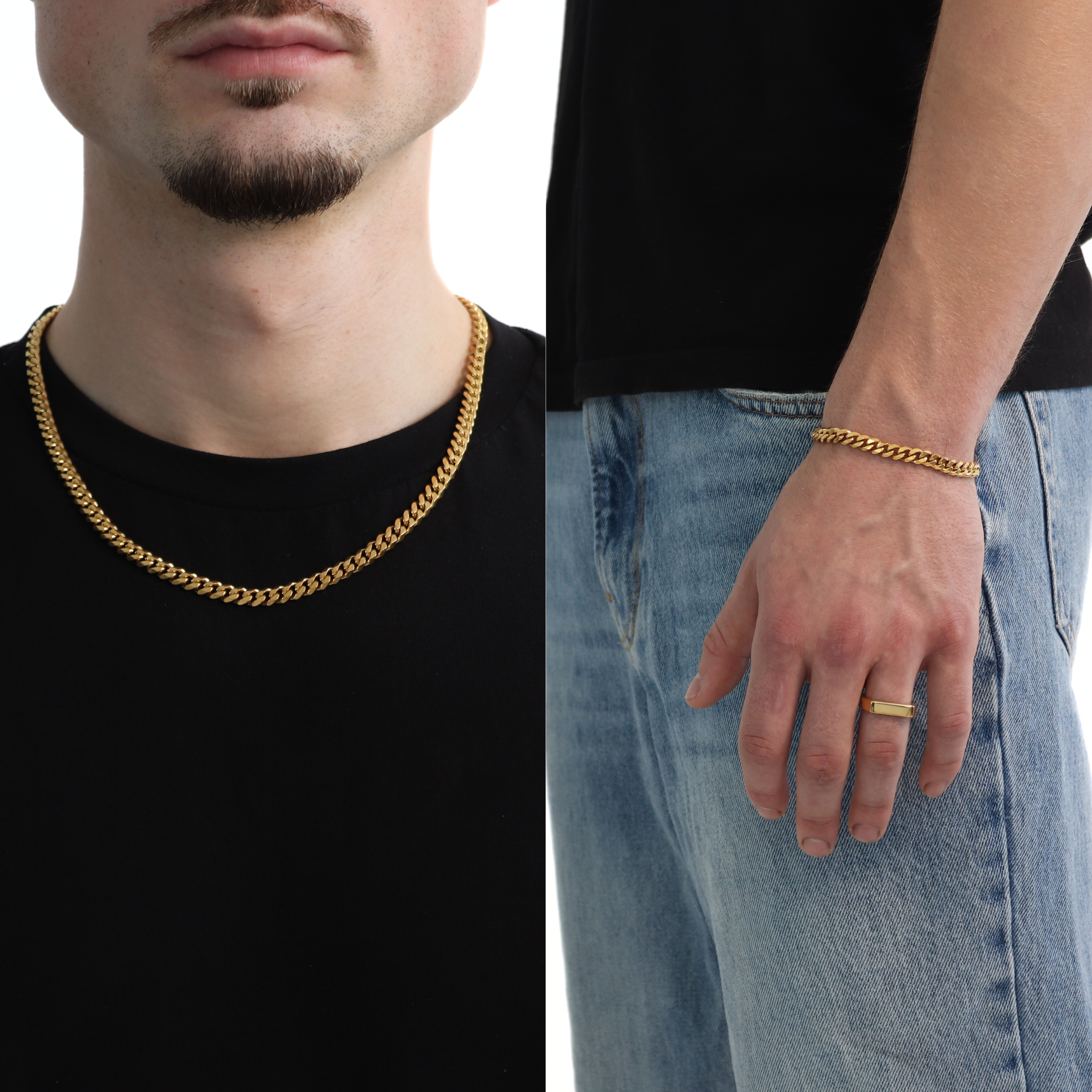 BUNDLE CUBAN 6MM (Goud)