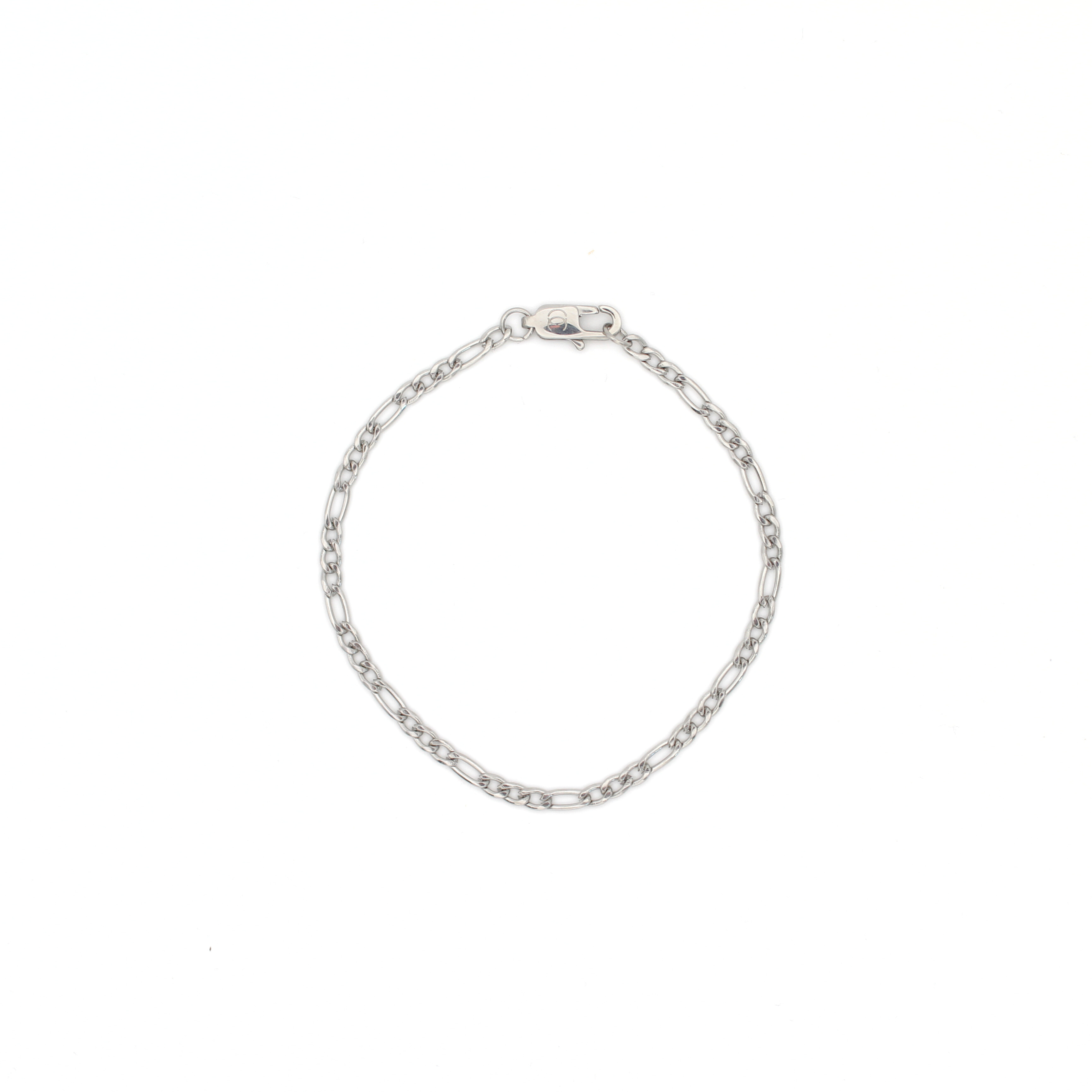 Iconic Figaro Armband 3mm (Zilver)