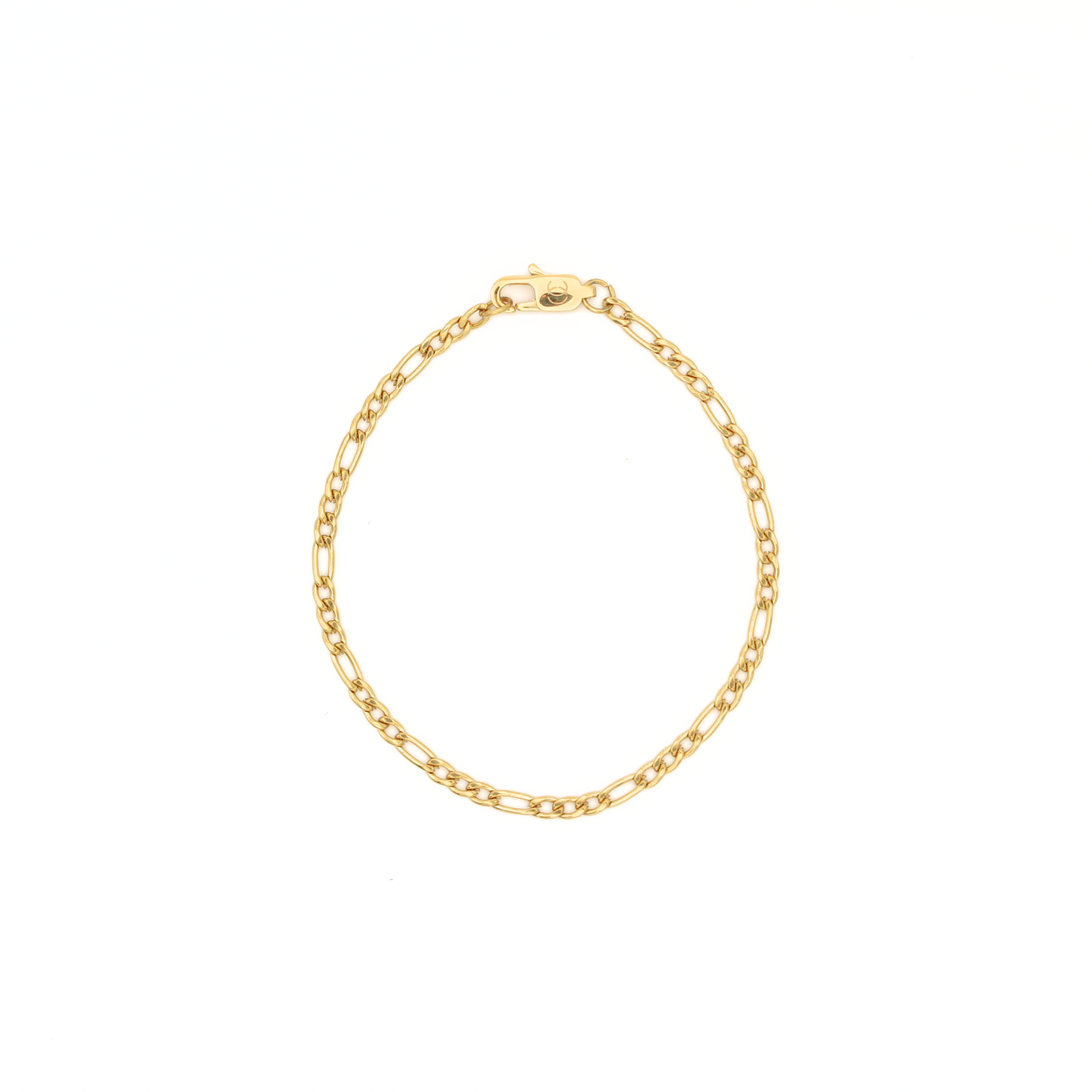 Iconic Figaro Armband 3mm (Goud)