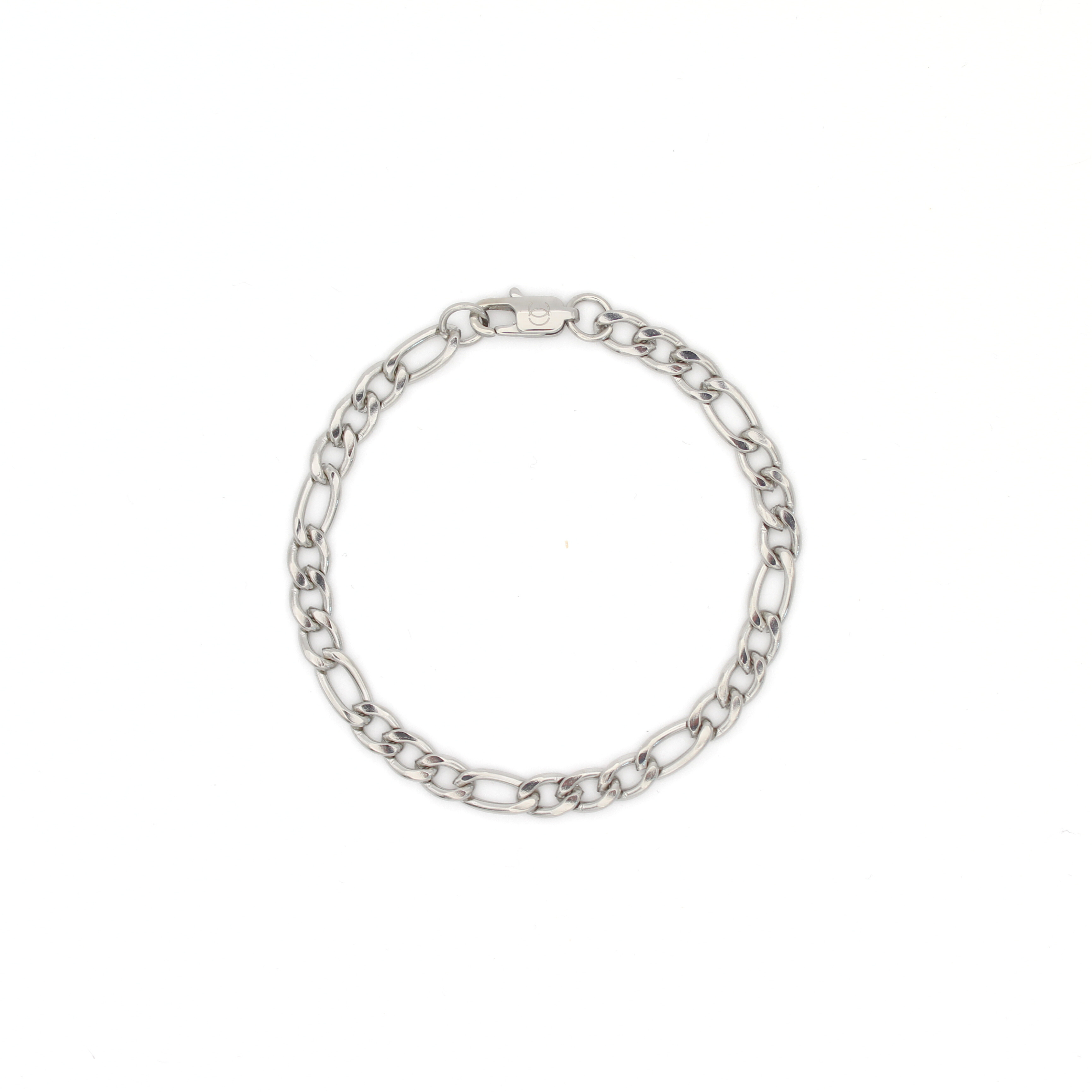 Iconic Figaro Armband 5mm (Zilver)