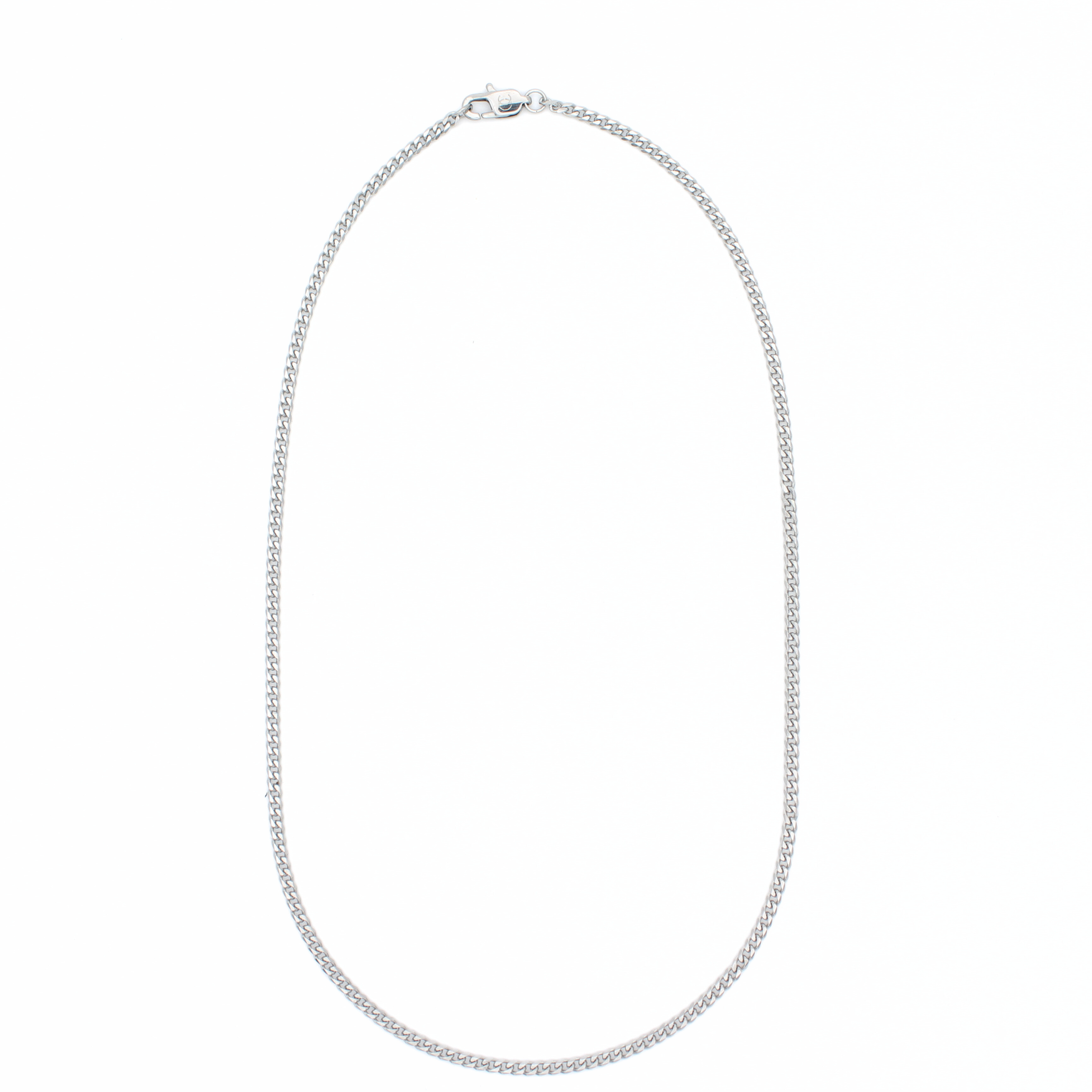 Classic Cuban Ketting 3mm (Zilver)