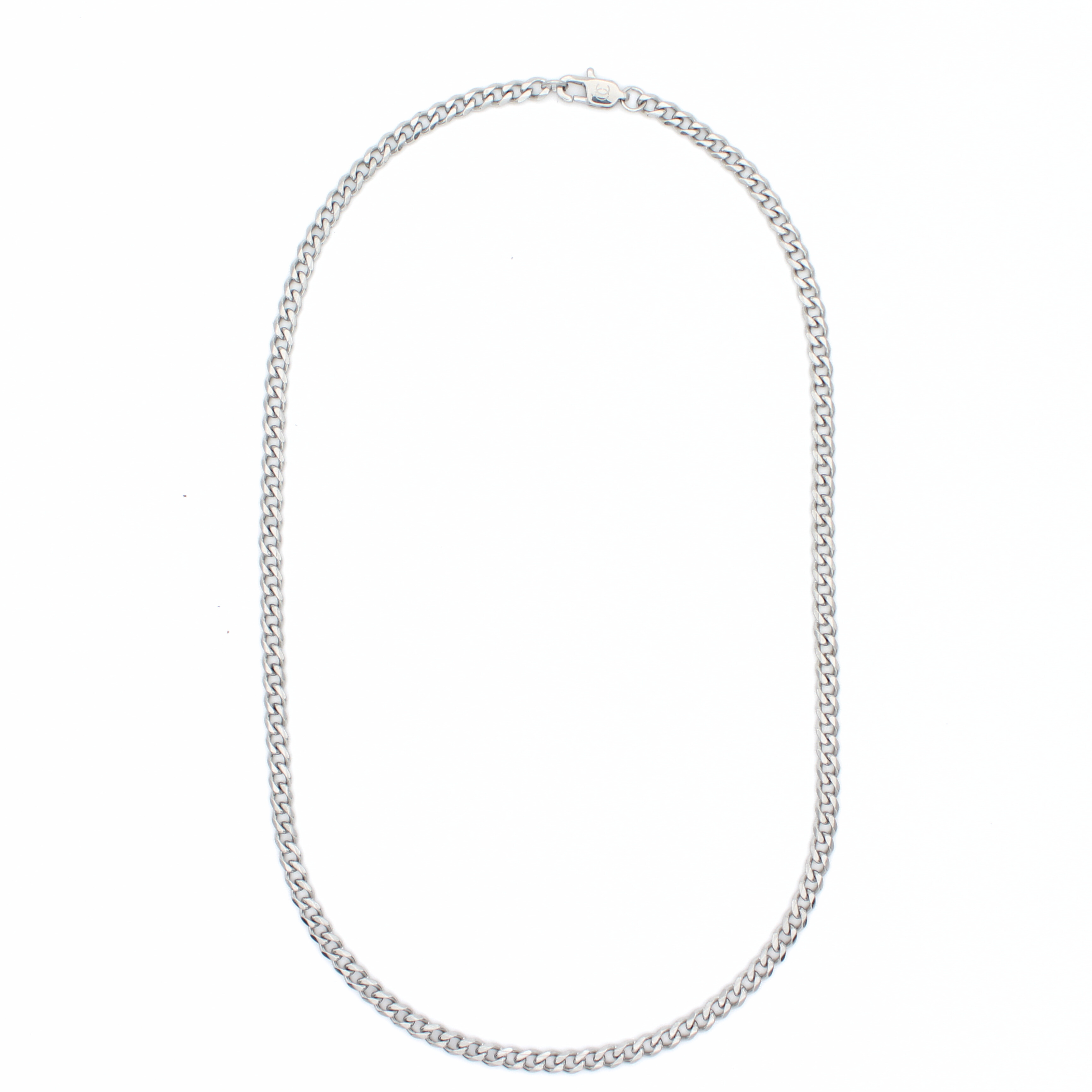 Classic Cuban Ketting 4mm (Zilver)