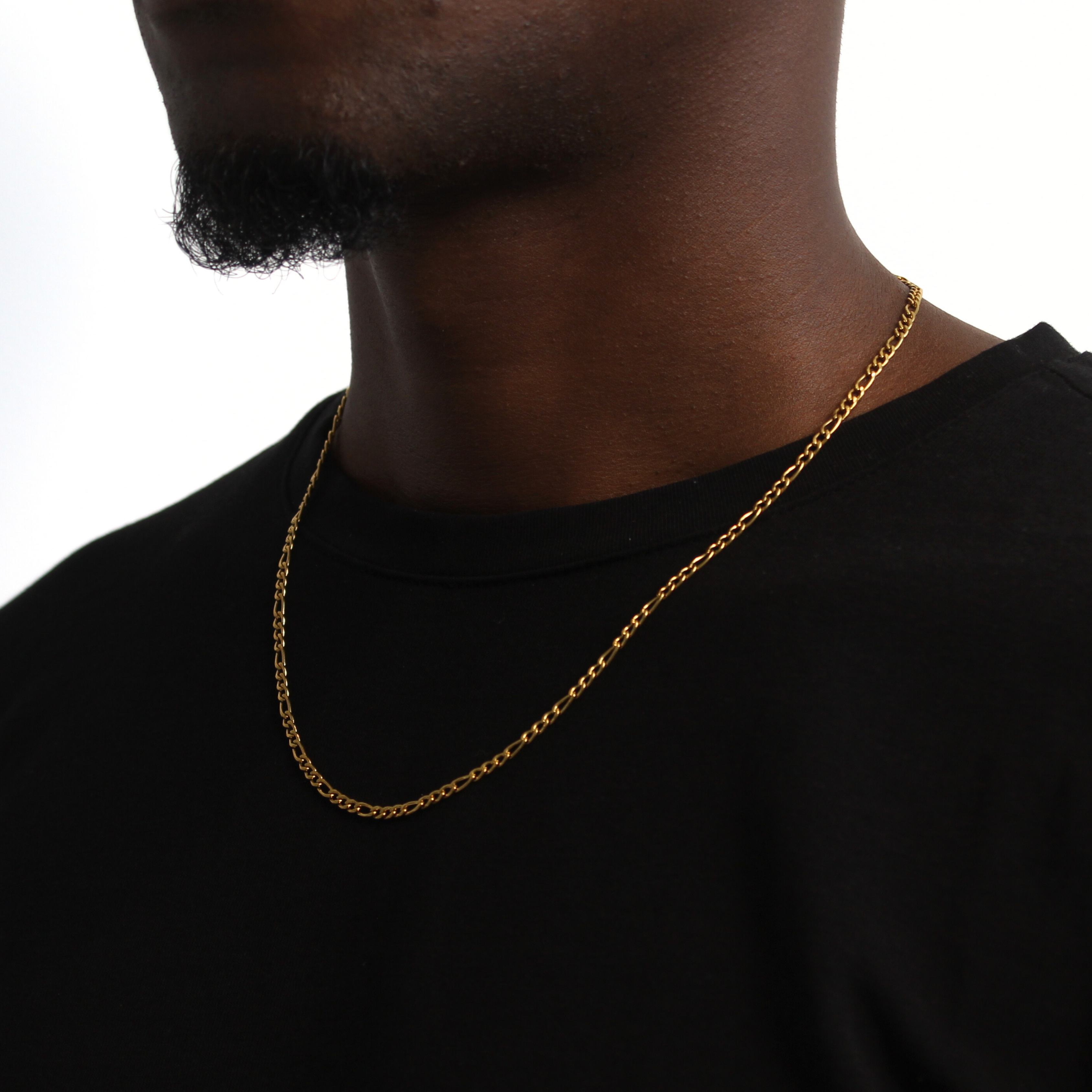 Iconic Figaro ketting 3mm (Goud)