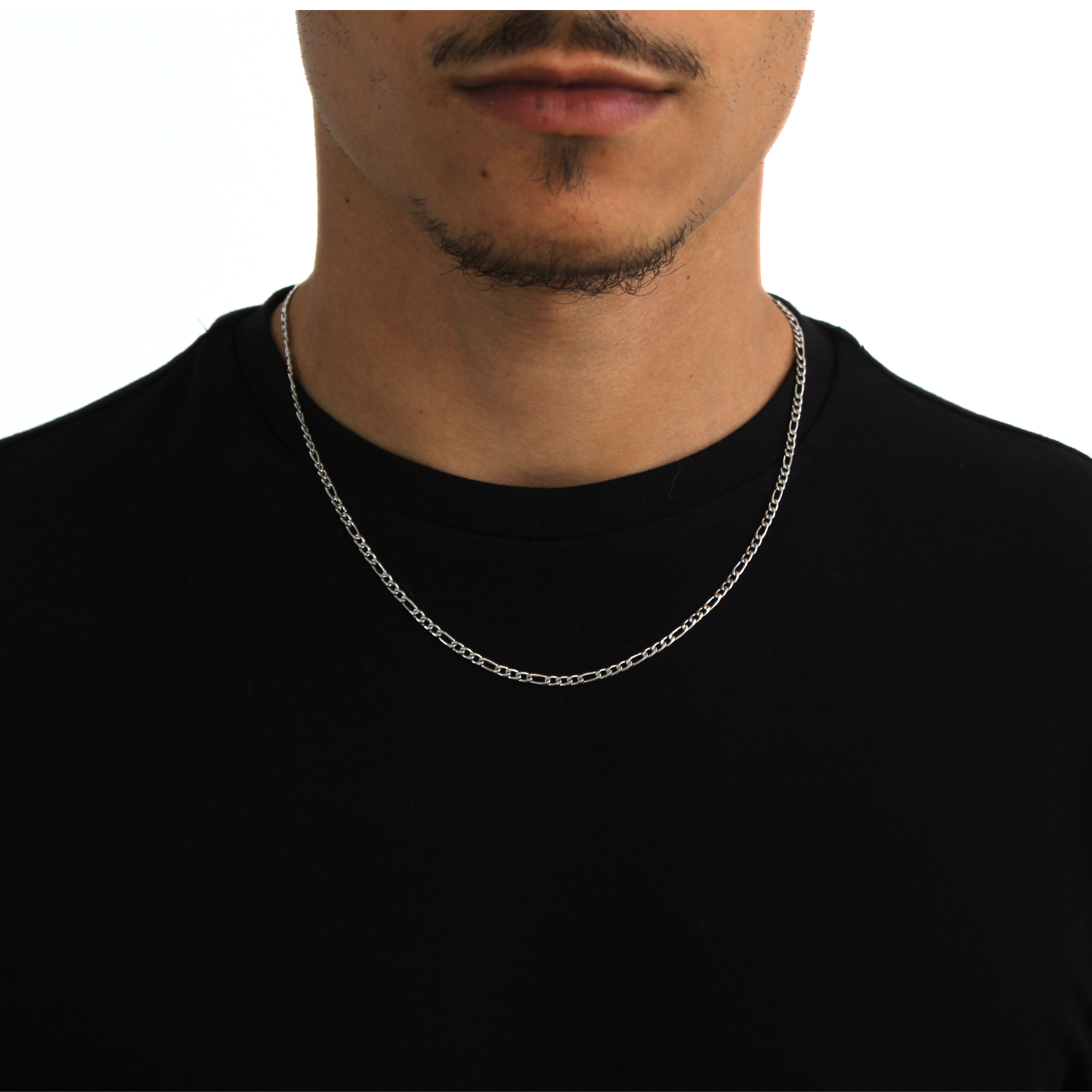 Iconic Figaro Ketting 3mm (Zilver)
