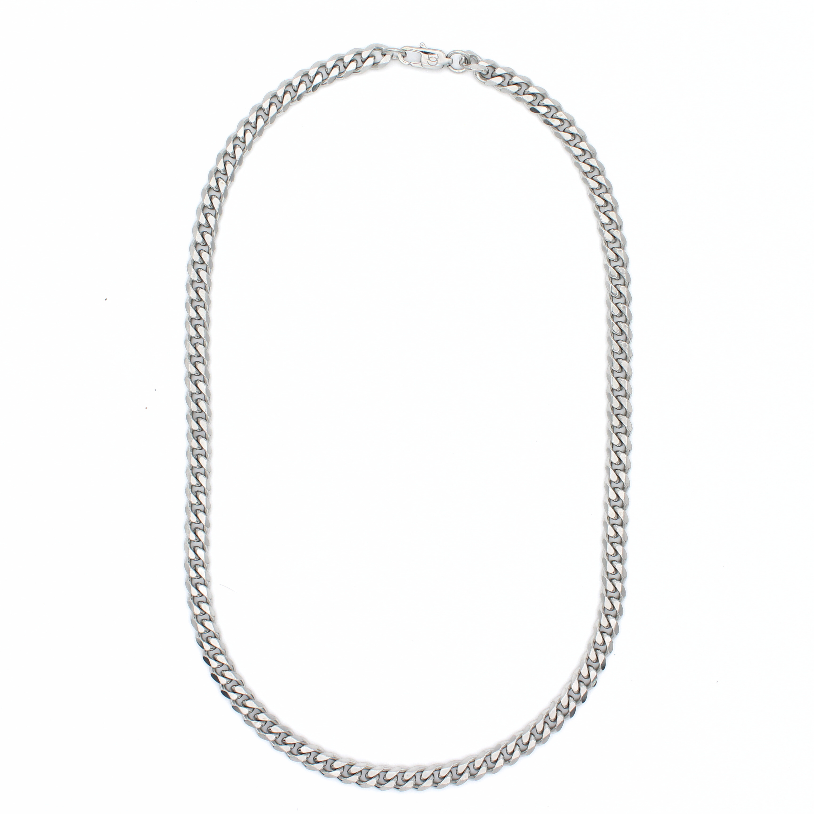Classic Cuban Ketting 6mm (Zilver)