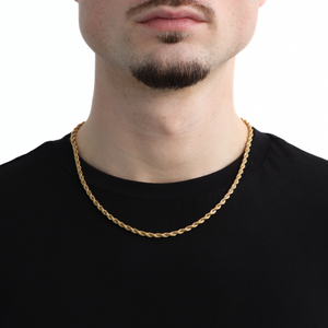 Clean Rope Ketting 4mm (Goud)