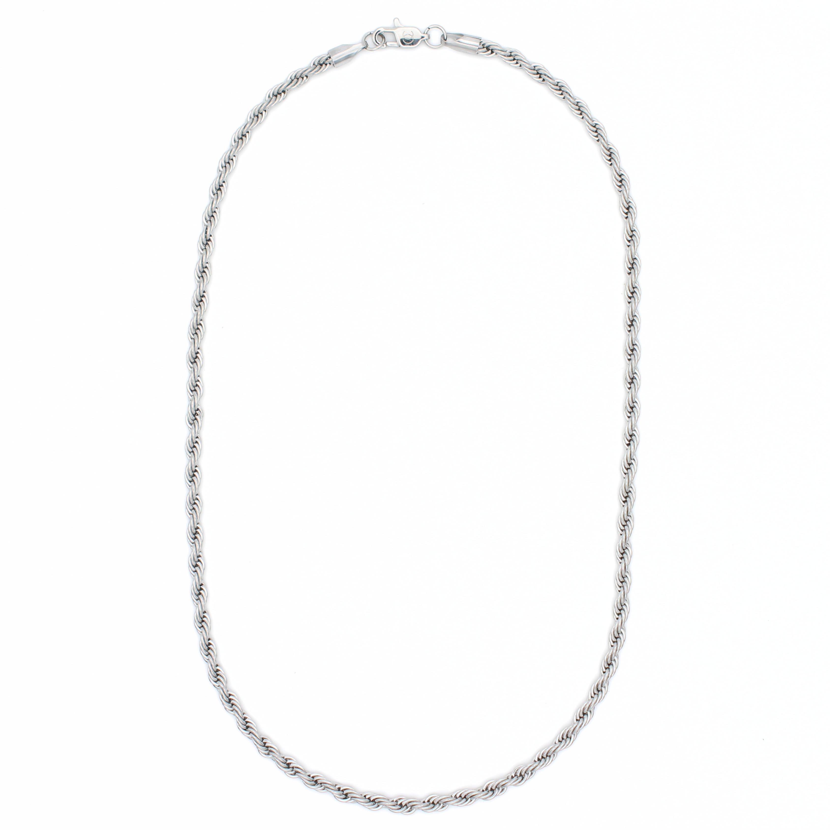 Clean Rope Ketting 4mm (Zilver)