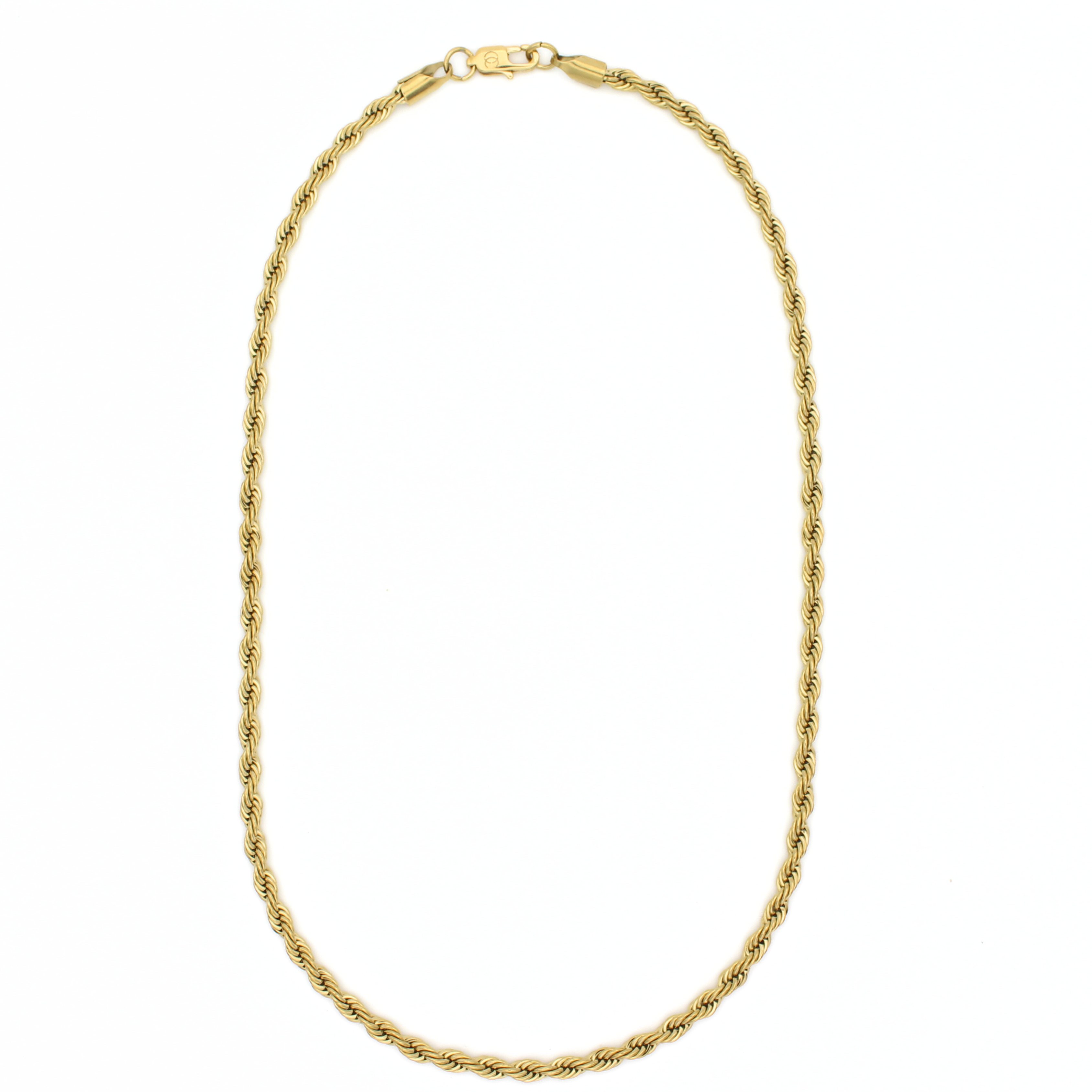 Clean Rope Ketting 4mm (Goud)