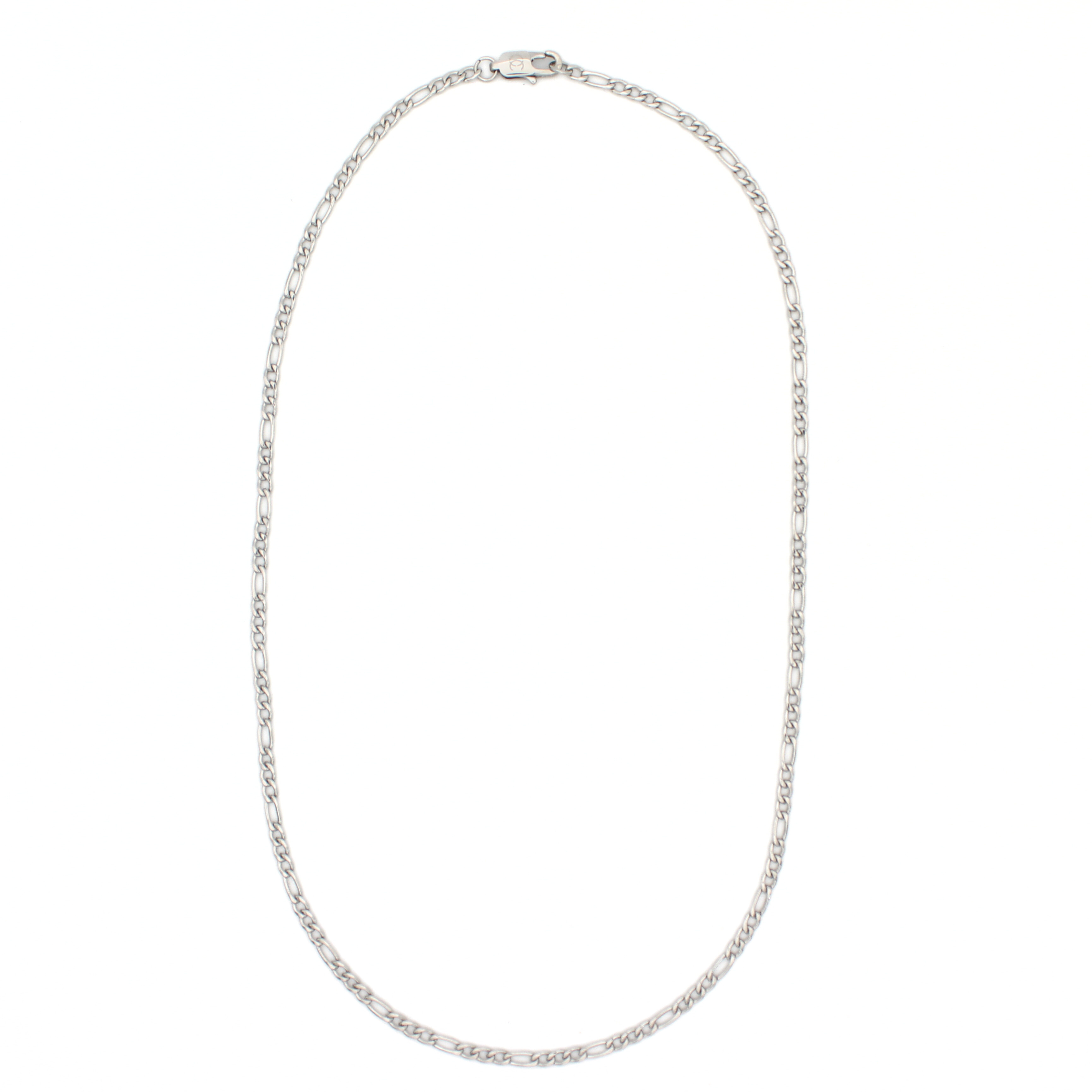 Iconic Figaro Ketting 3mm (Zilver)