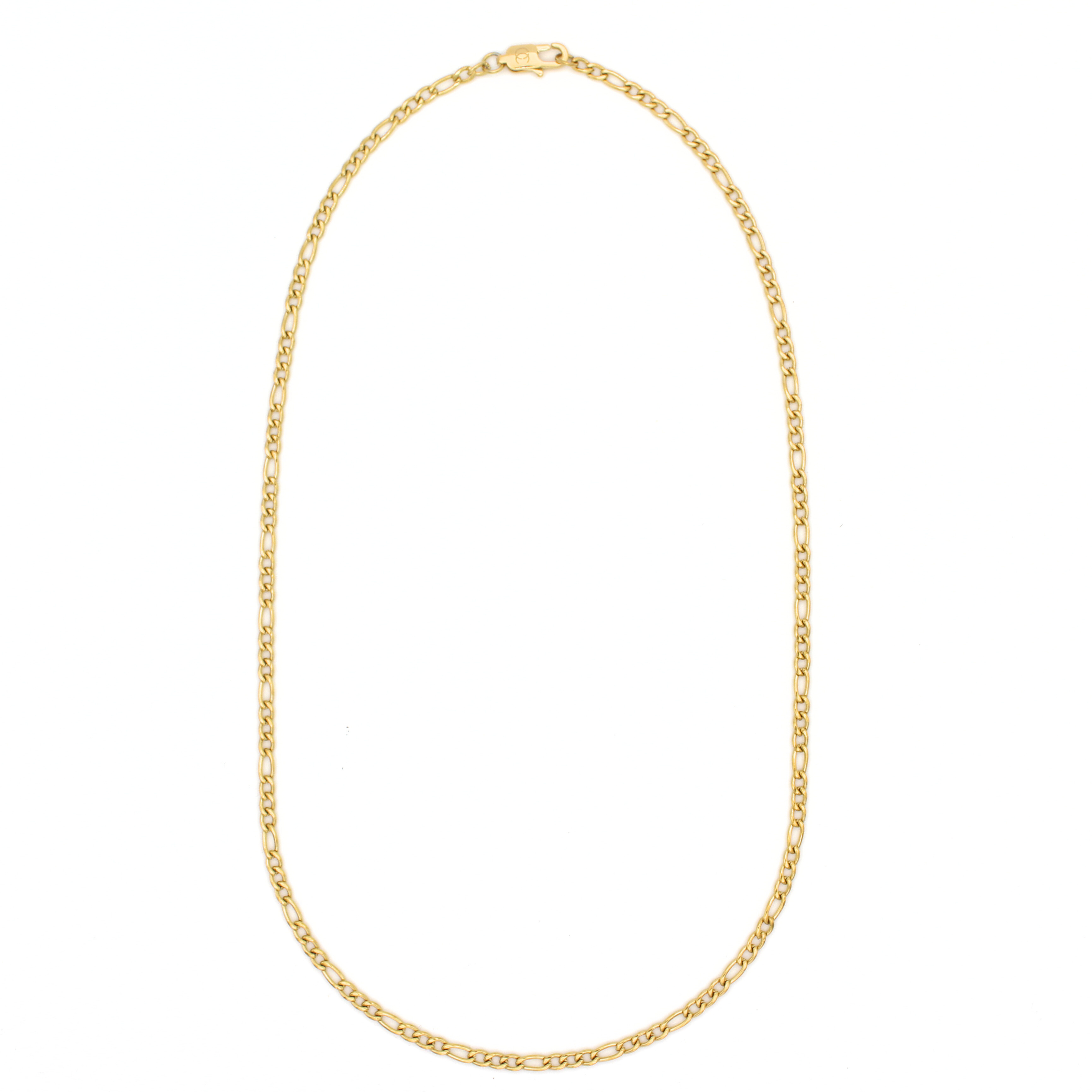 Iconic Figaro ketting 3mm (Goud)