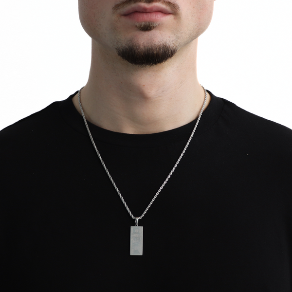 Dollar Hanger + Ketting (Zilver)