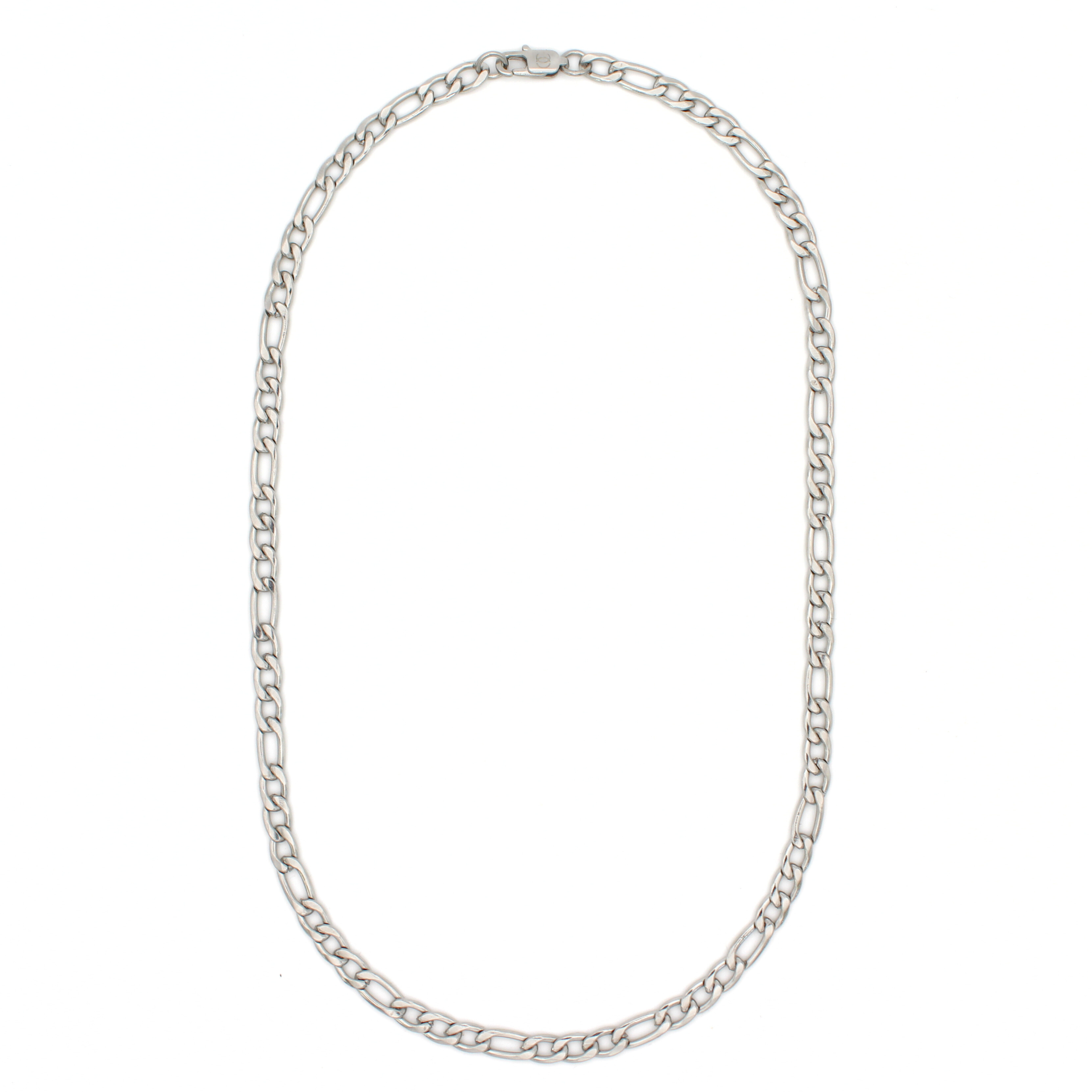 Iconic Figaro Ketting 5mm (Zilver)