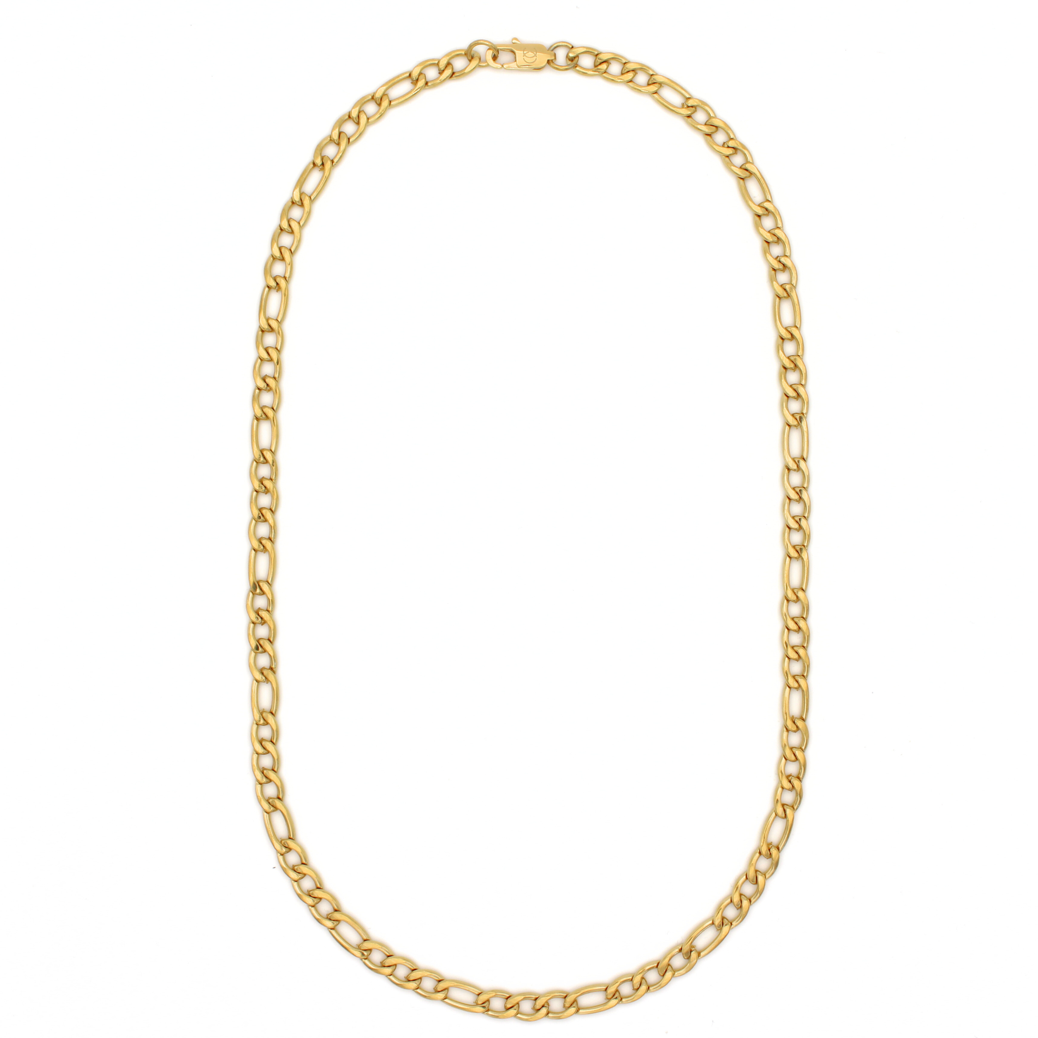 Iconic Figaro Ketting 5mm (Goud)