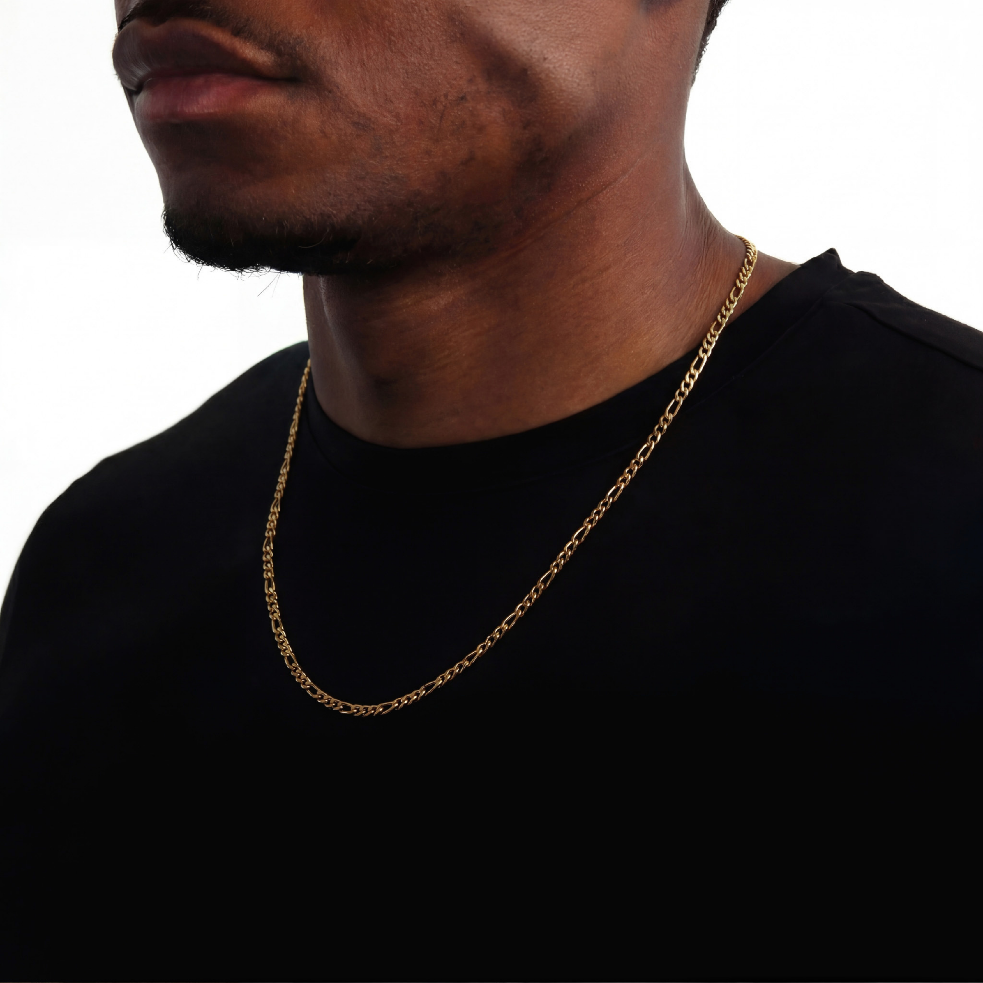 Iconic Figaro ketting 3mm (Goud)