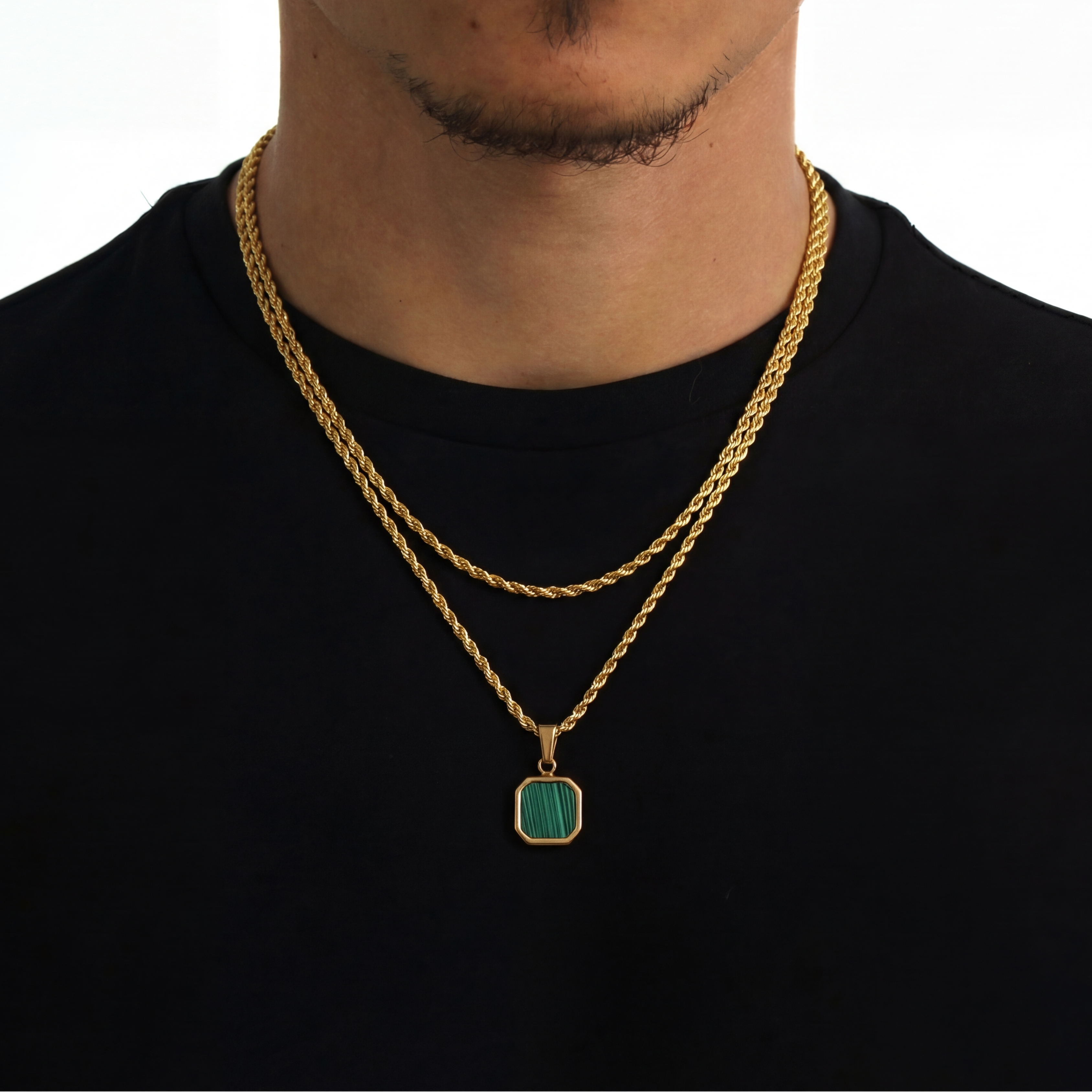 Emerald Stone Set (Gold)