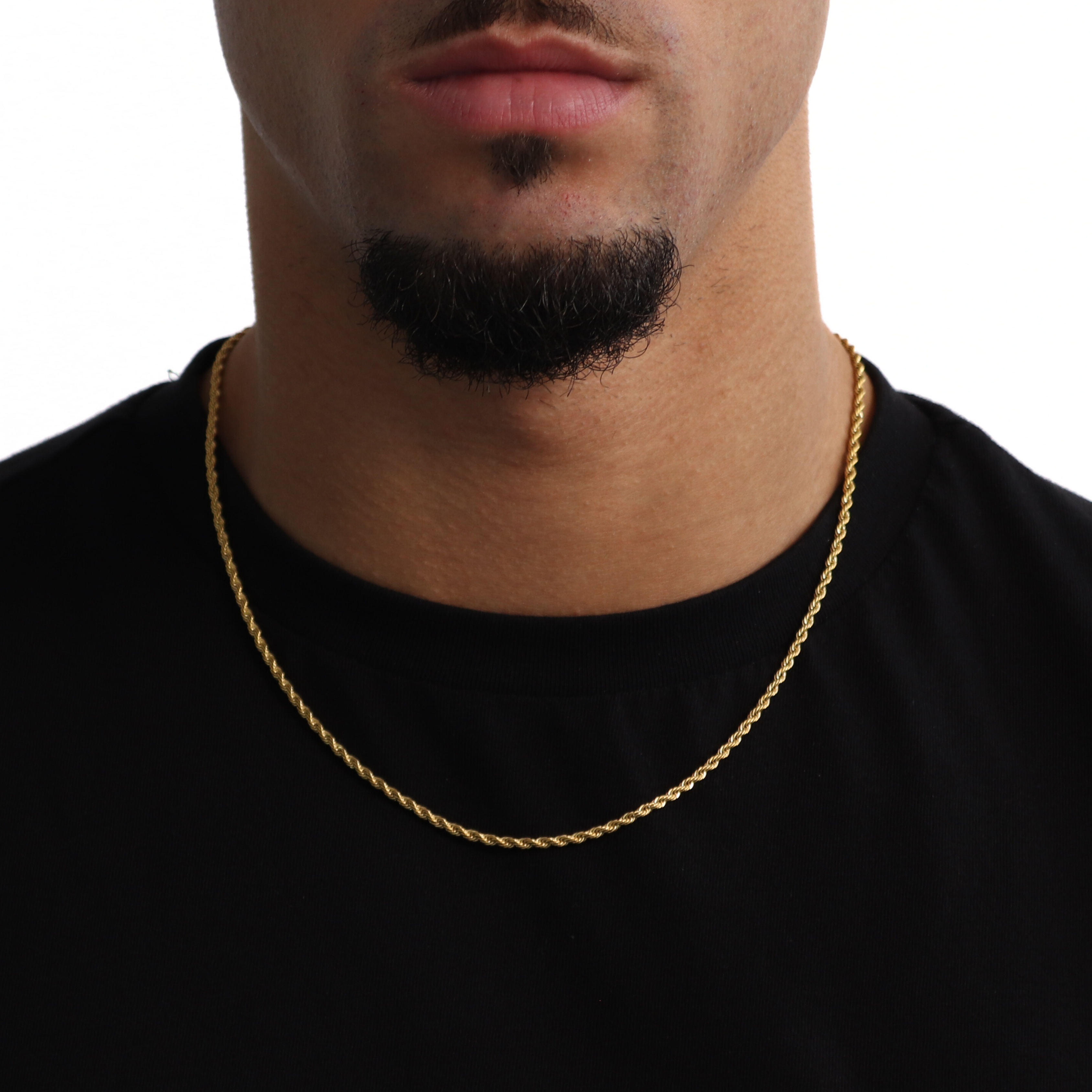 Clean Rope Ketting 2mm (Goud)