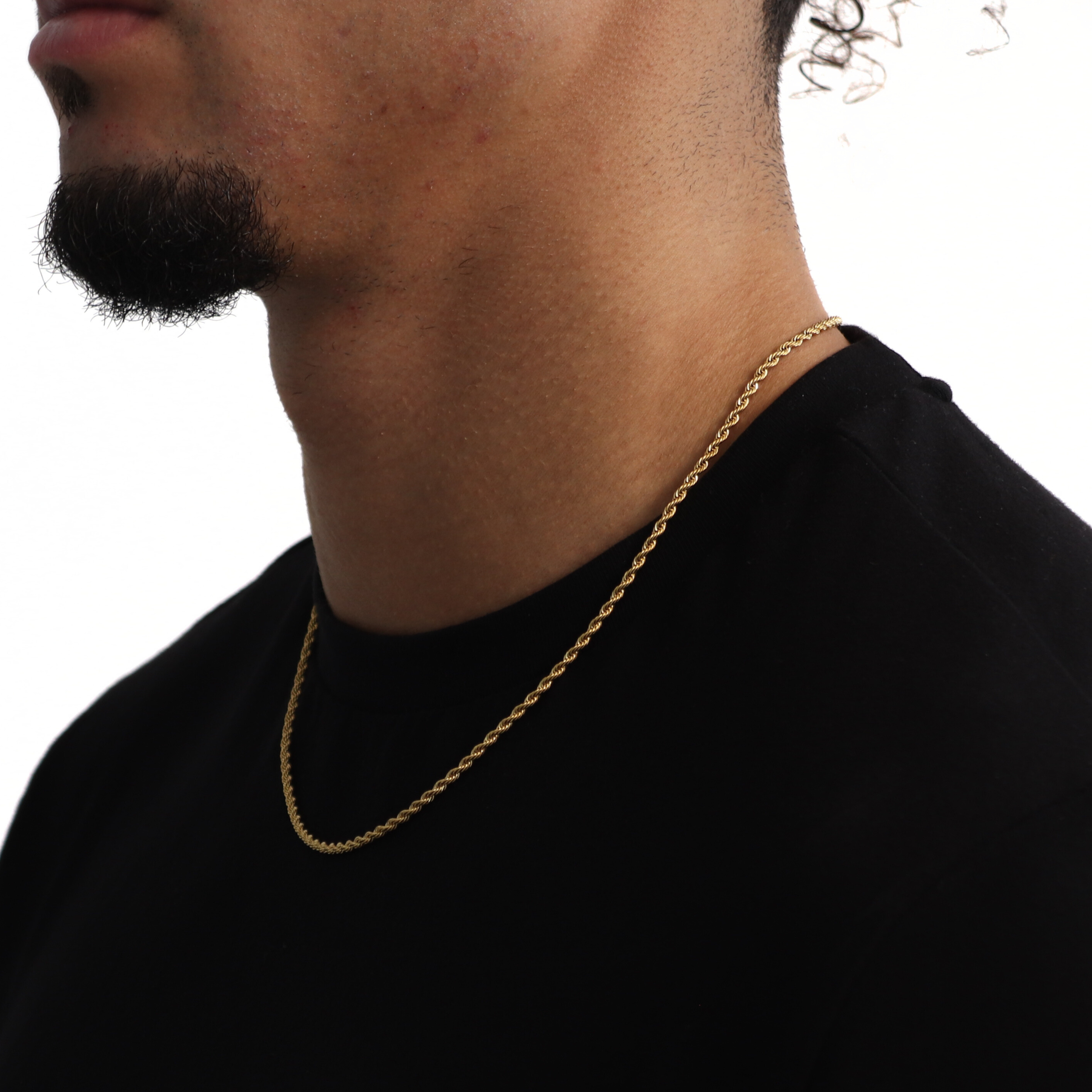 Clean Rope Ketting 2mm (Goud)