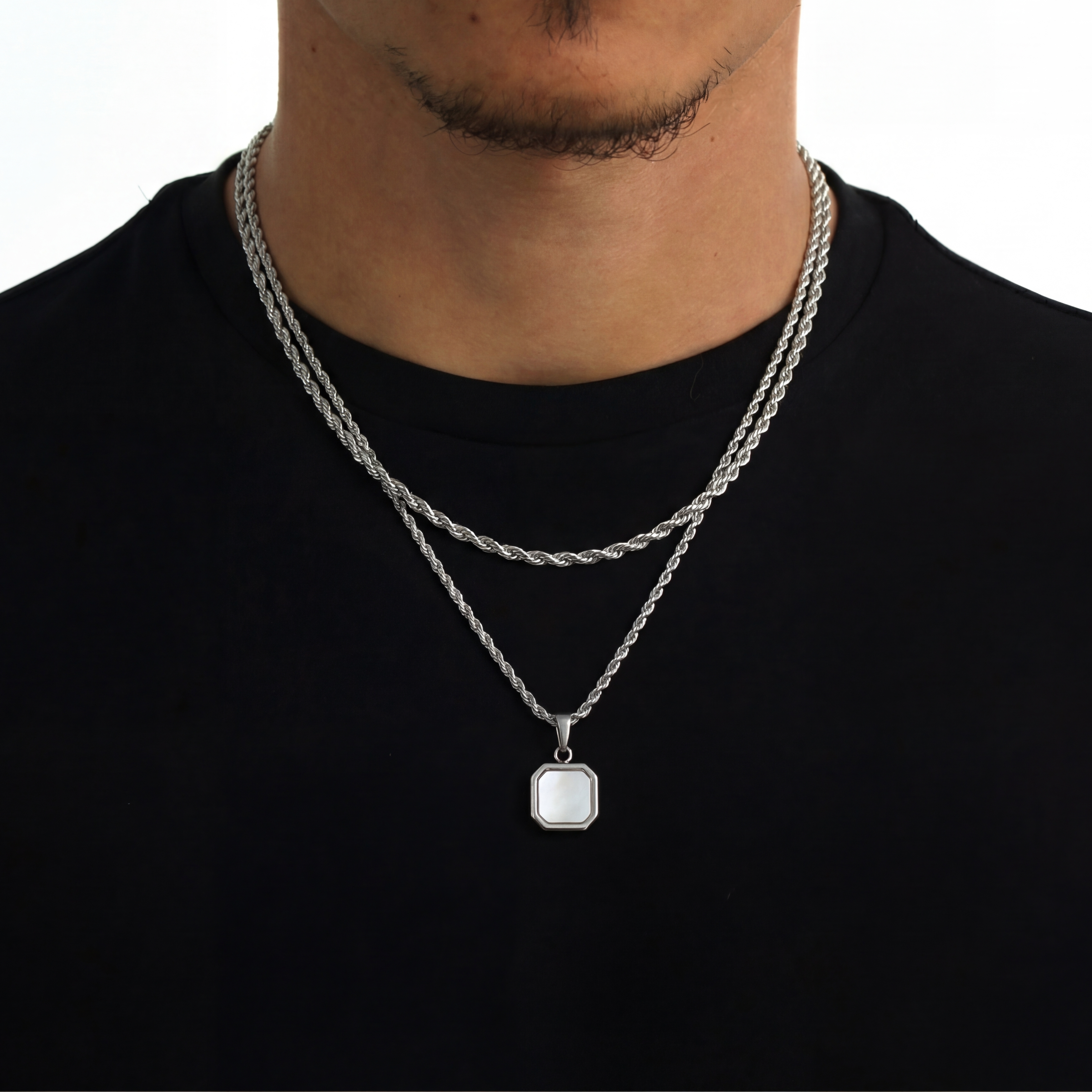 Moon Stone Set (Silver)