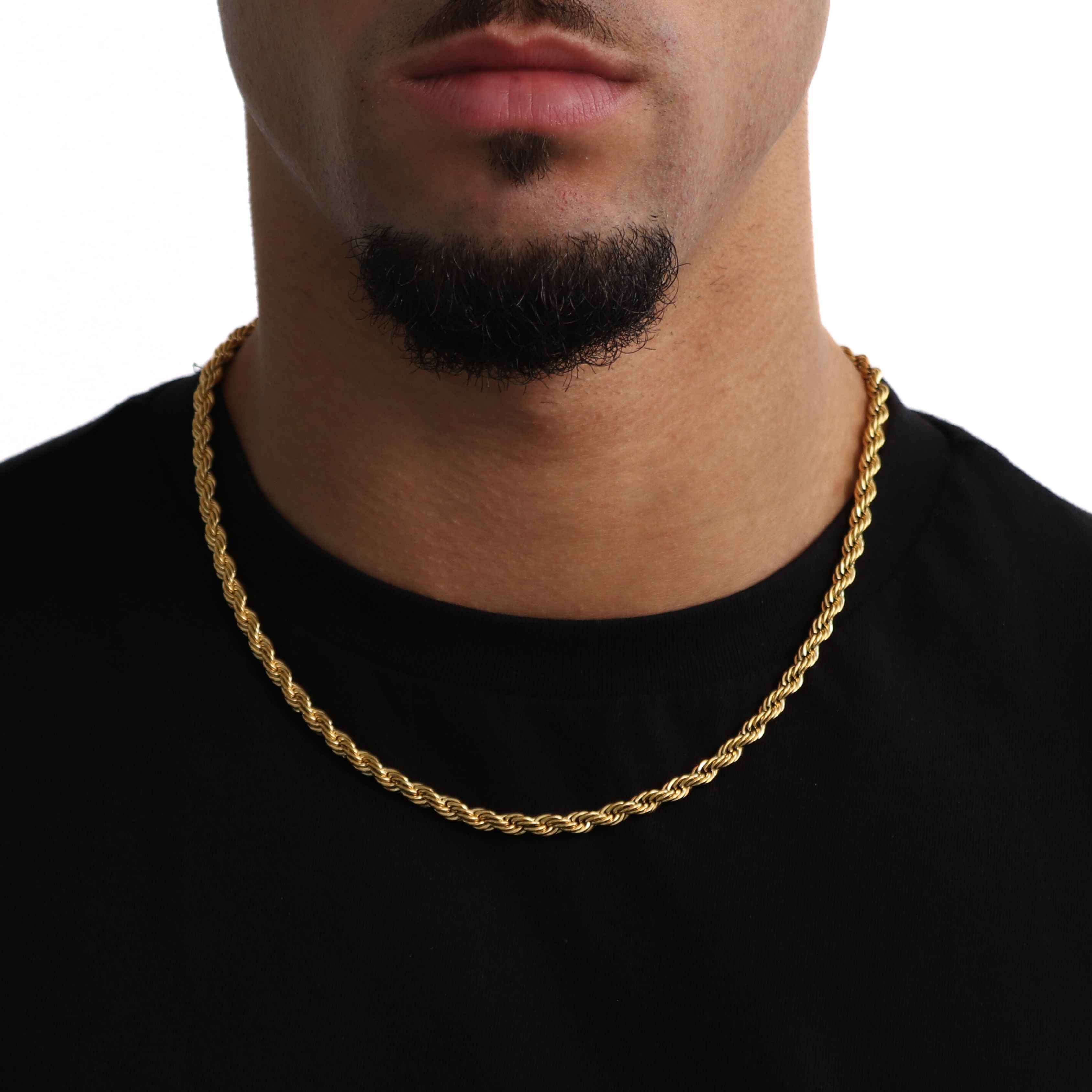 Clean Rope Ketting 5mm (Goud)