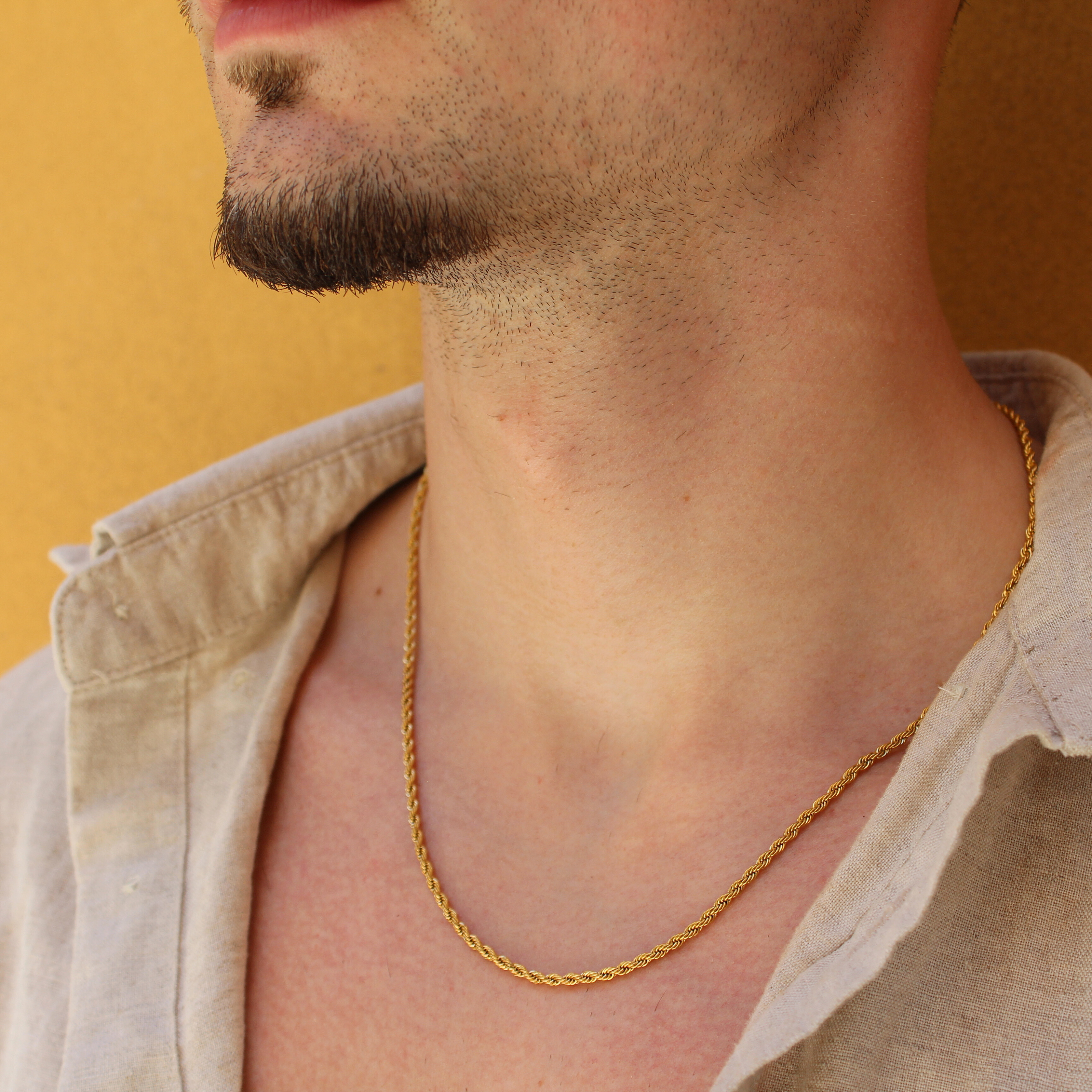 Clean Rope Ketting 2mm (Goud)