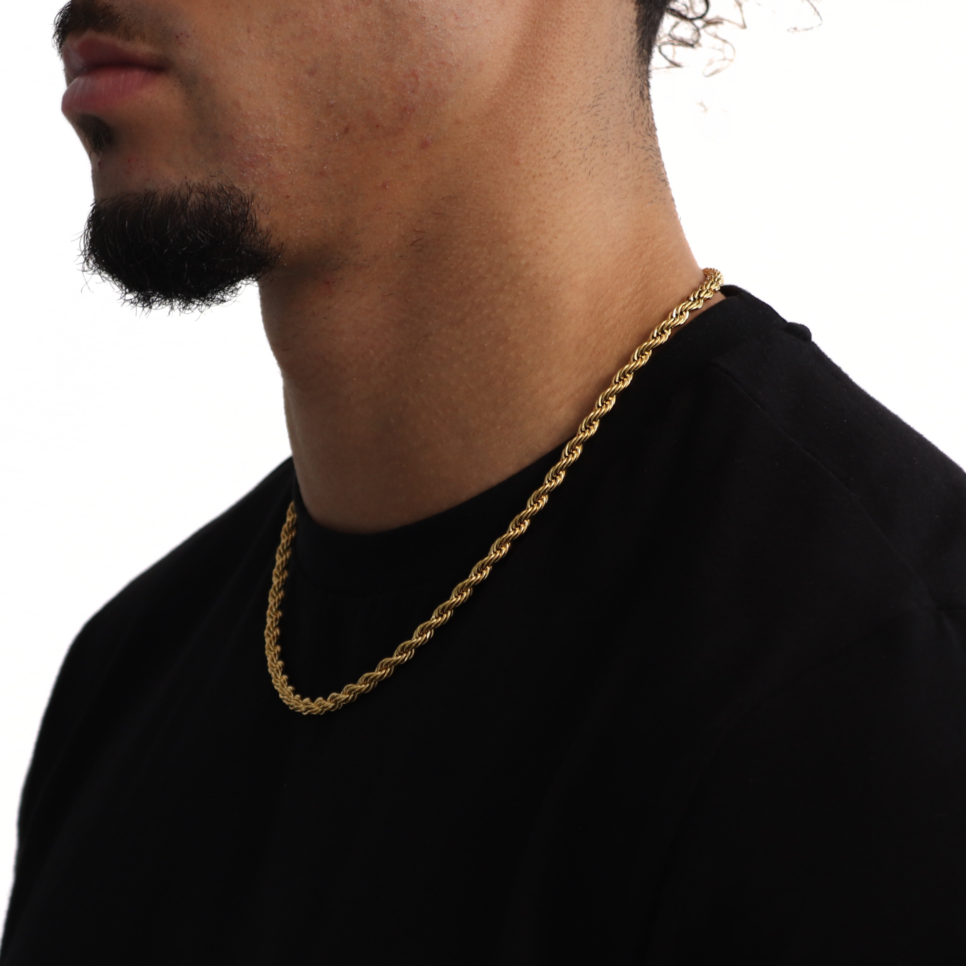 Clean Rope Ketting 5mm (Goud)