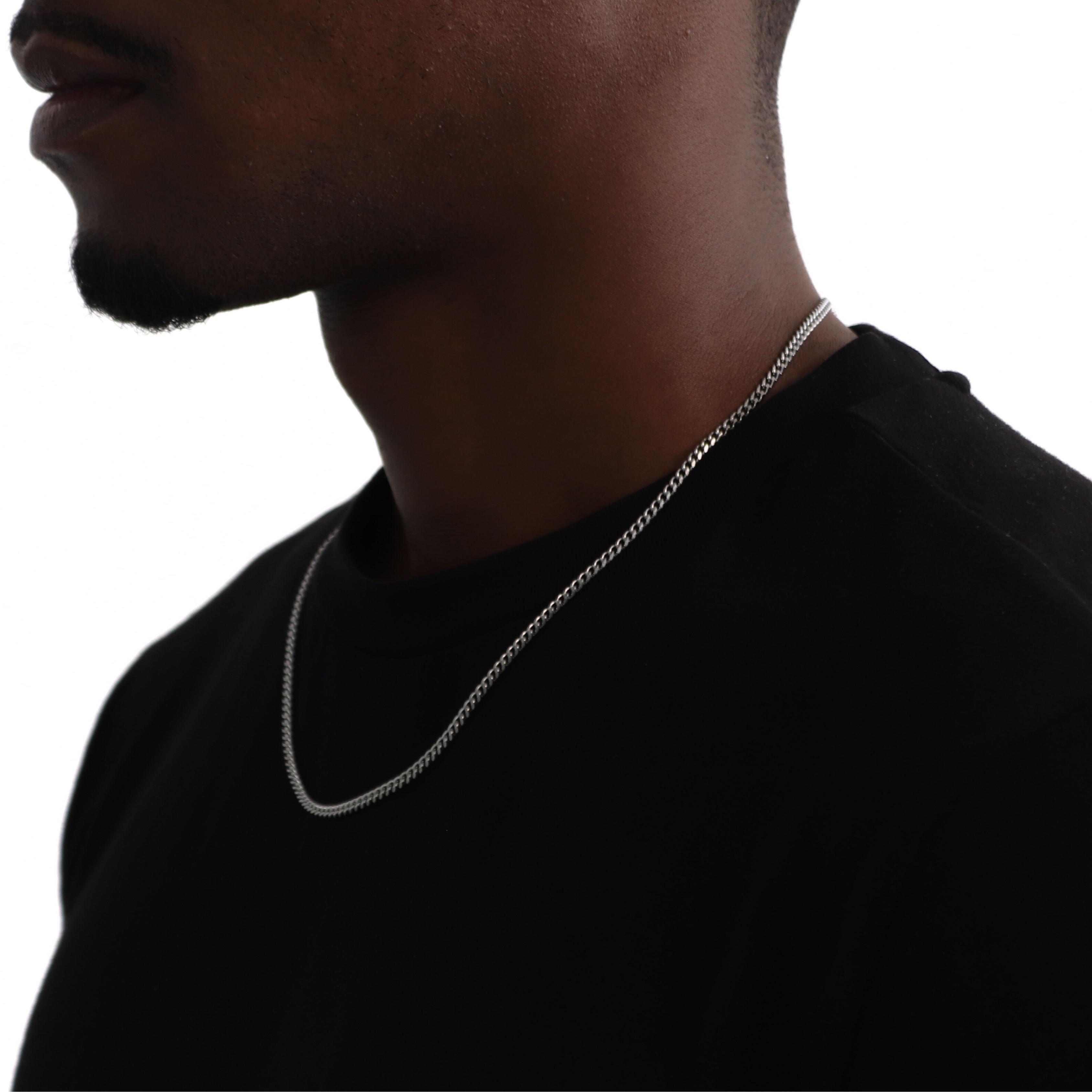 Classic Cuban Ketting 3mm (Zilver)