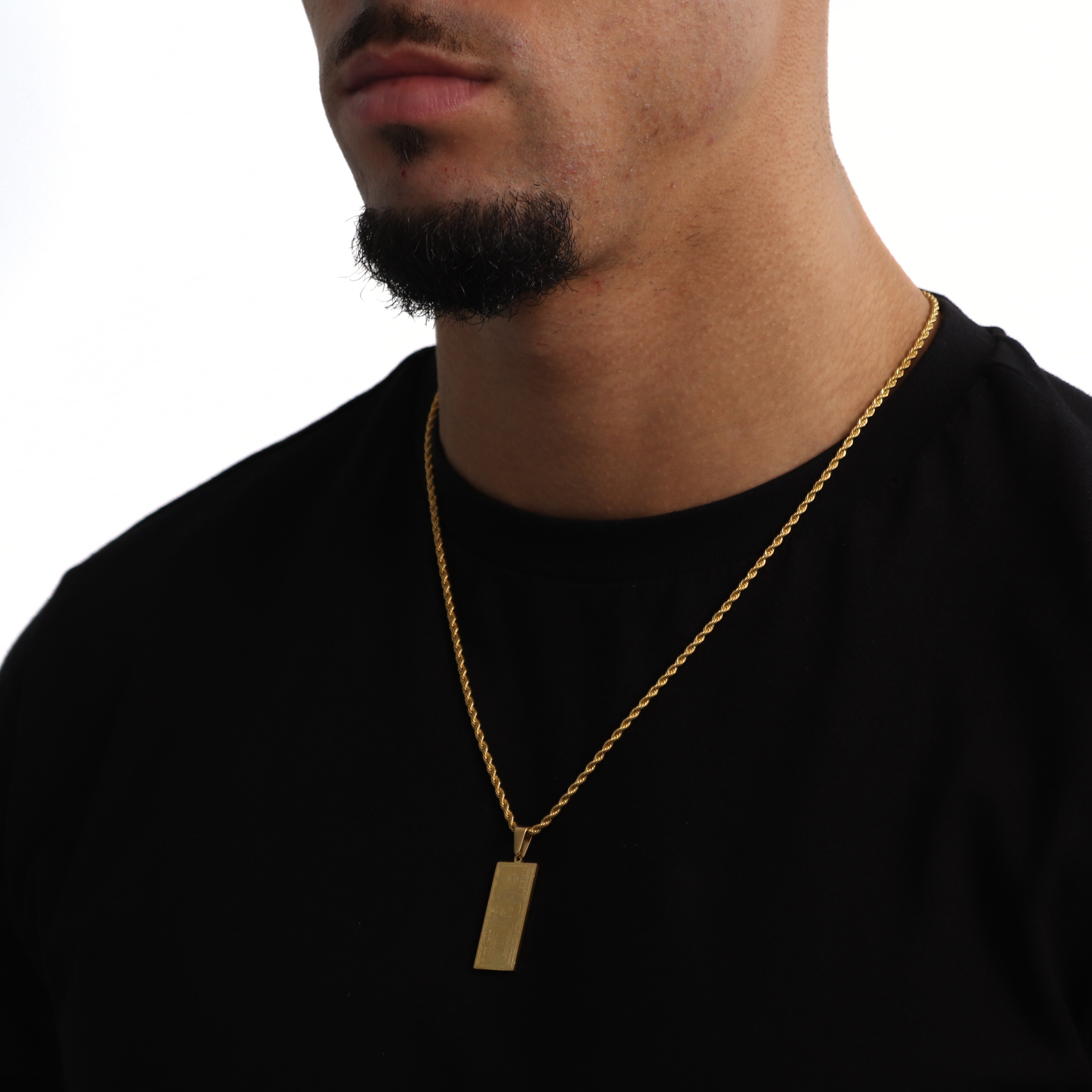 Dollar Hanger + Ketting (Goud)