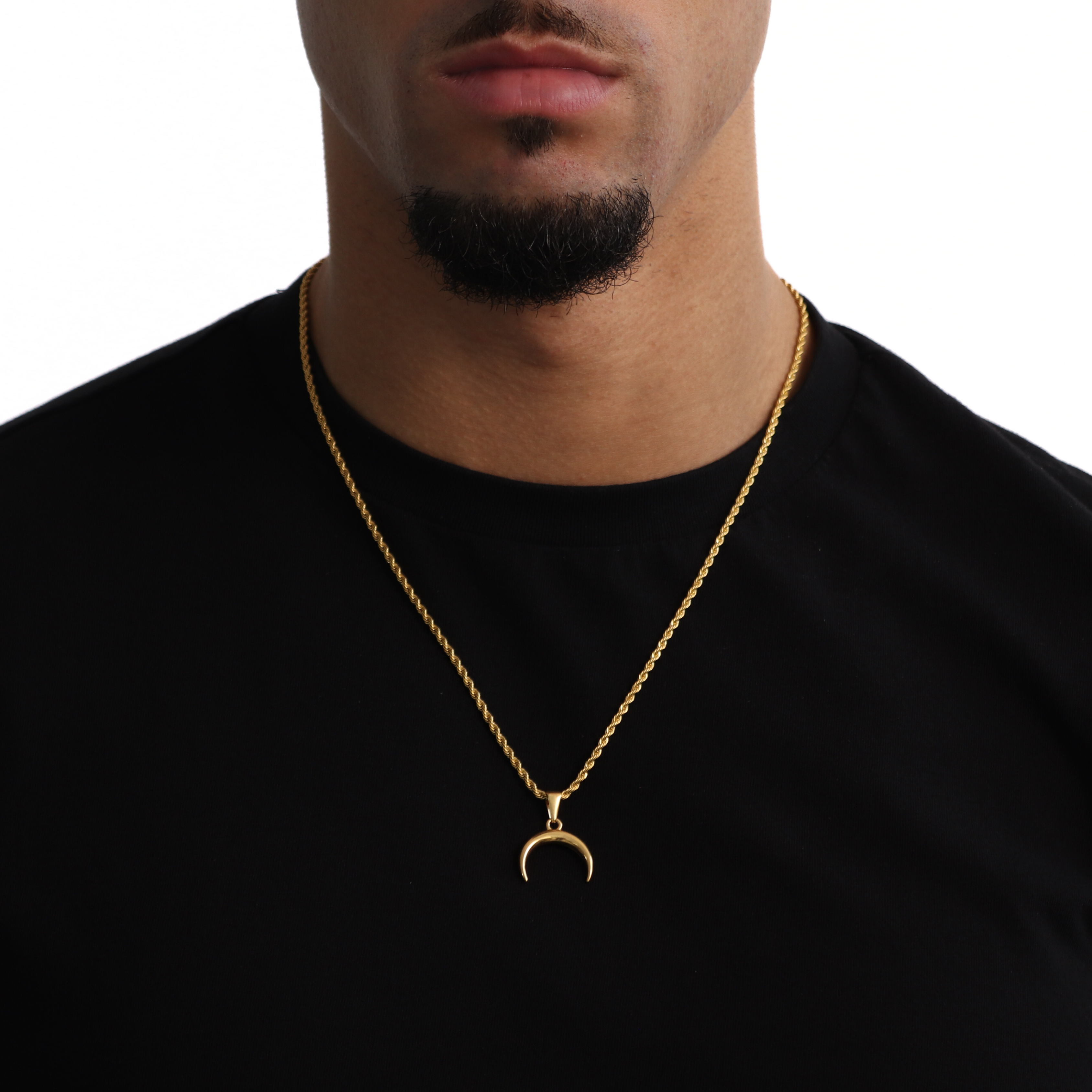 Moon Hanger+ Ketting (Goud)