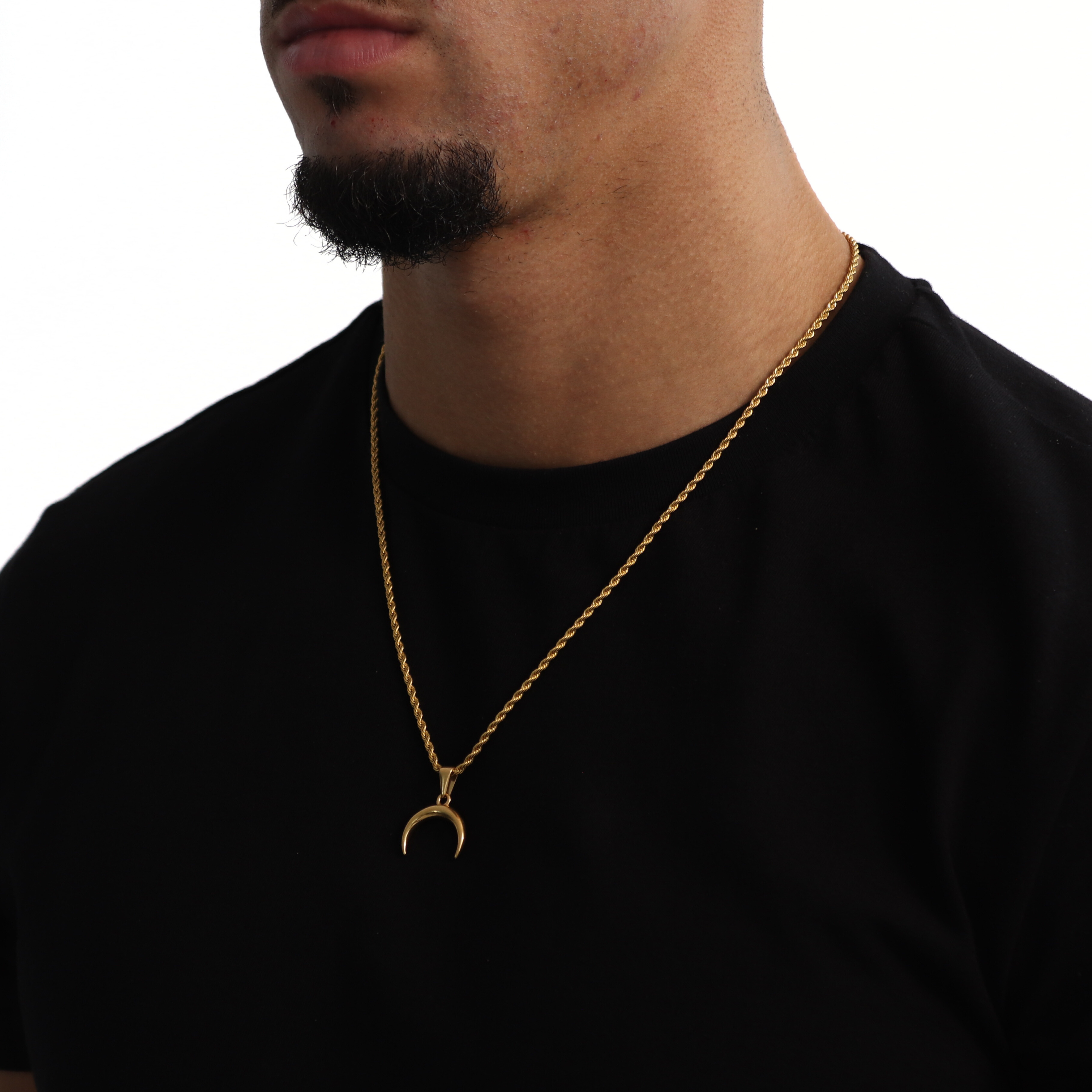 Moon Hanger+ Ketting (Goud)