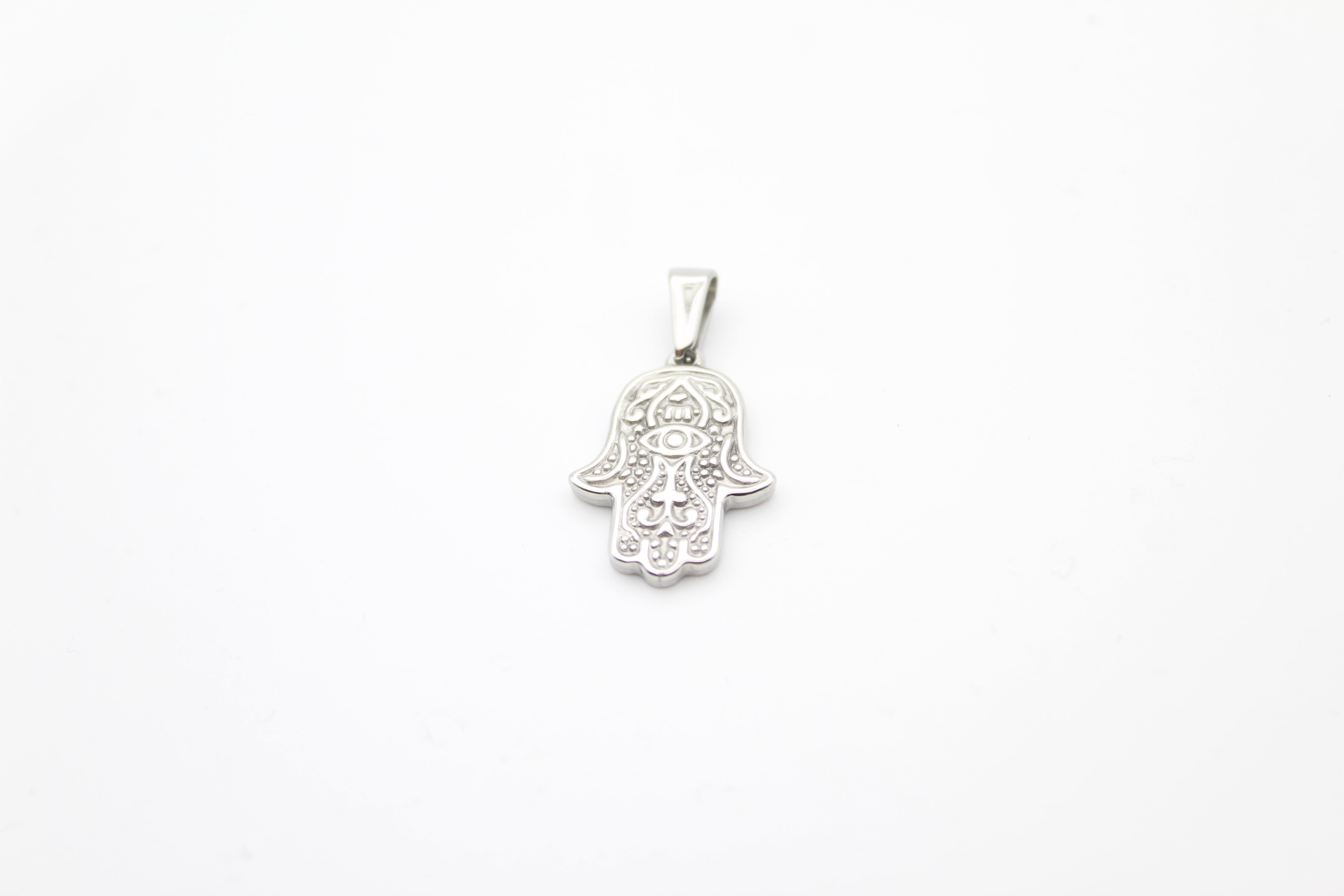 Sovereign Hand Hanger + Ketting (Zilver)