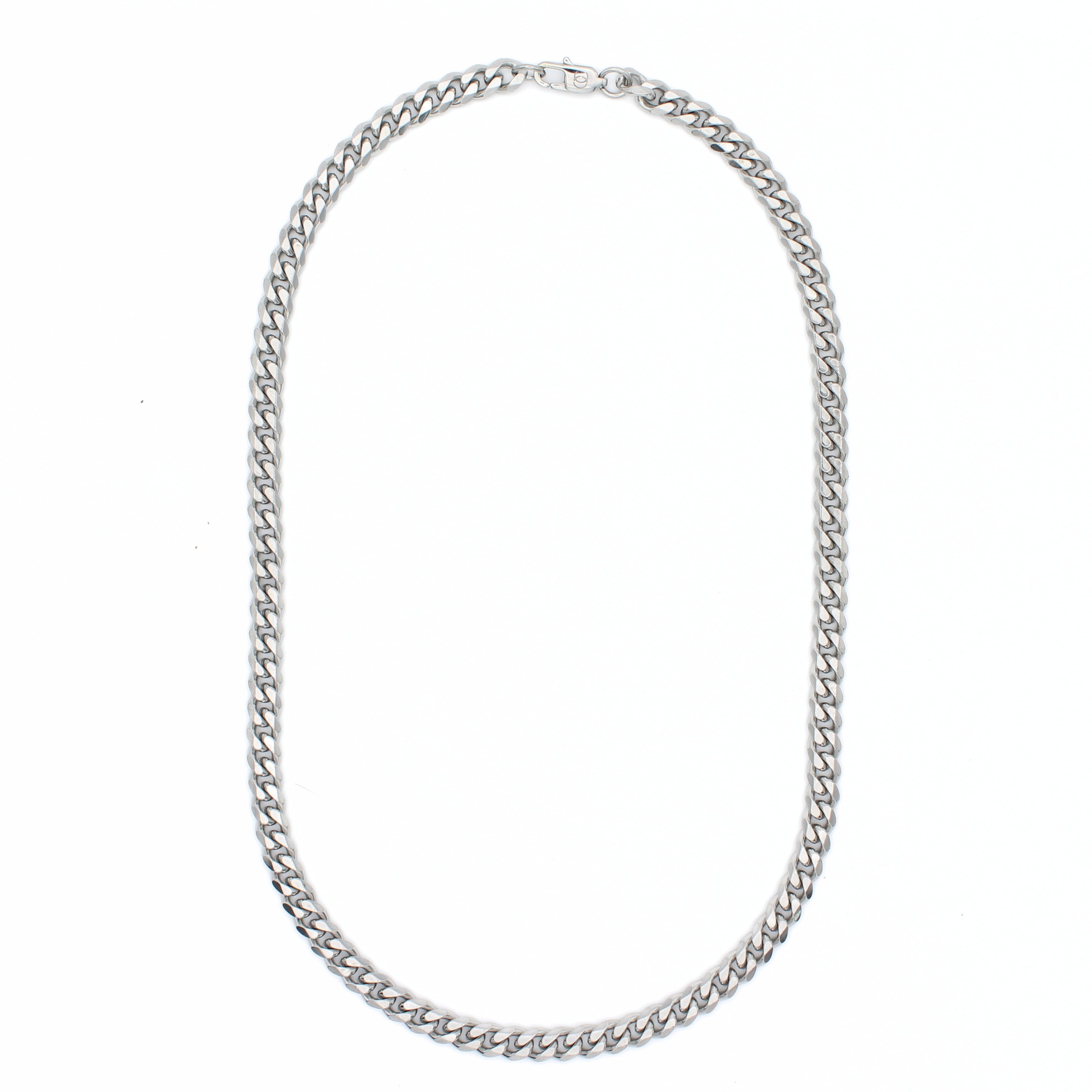Classic Cuban Ketting 6mm (Zilver)