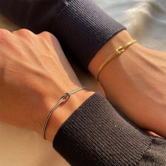 Infinity Armband Couple Set