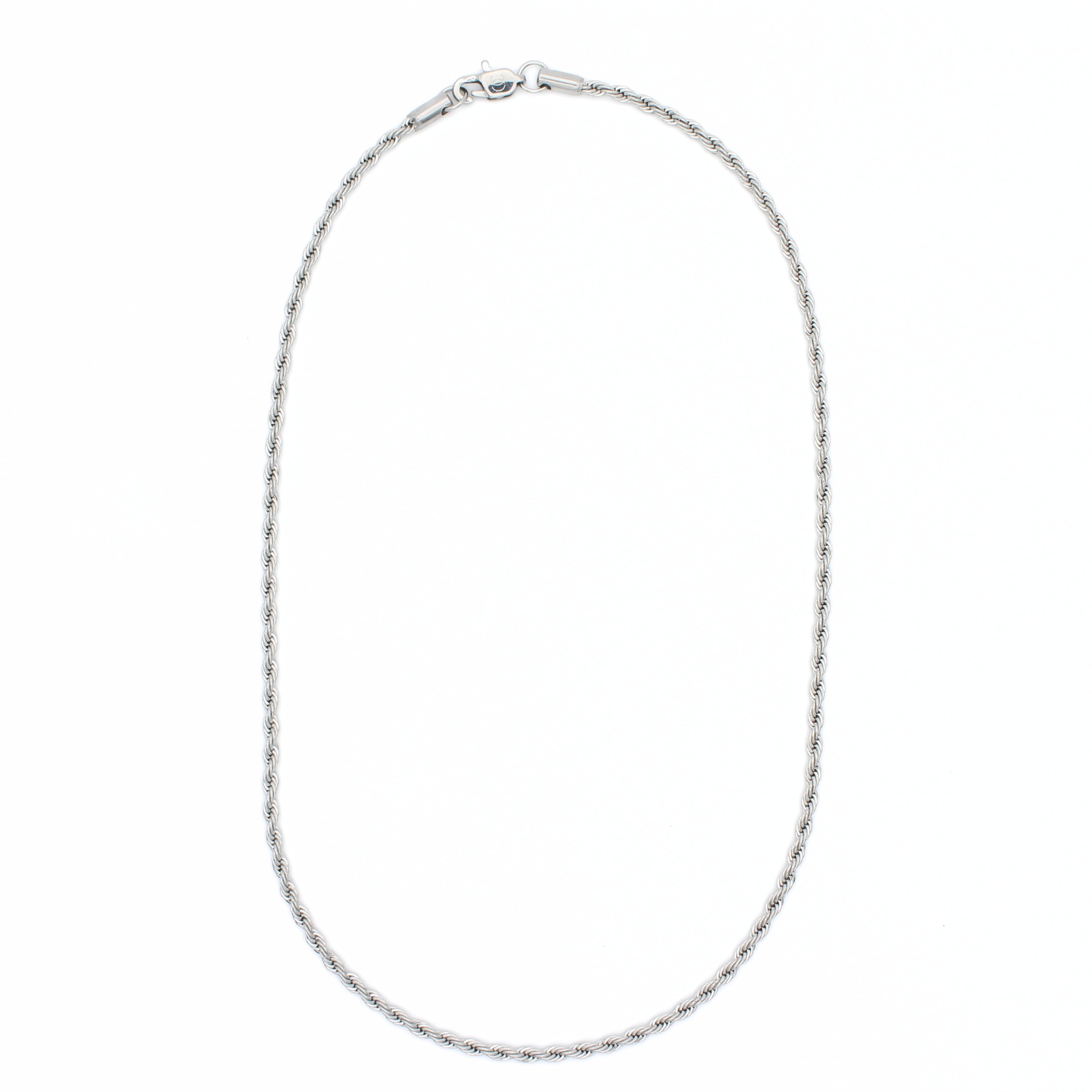 Clean Rope Ketting 3mm (Zilver)