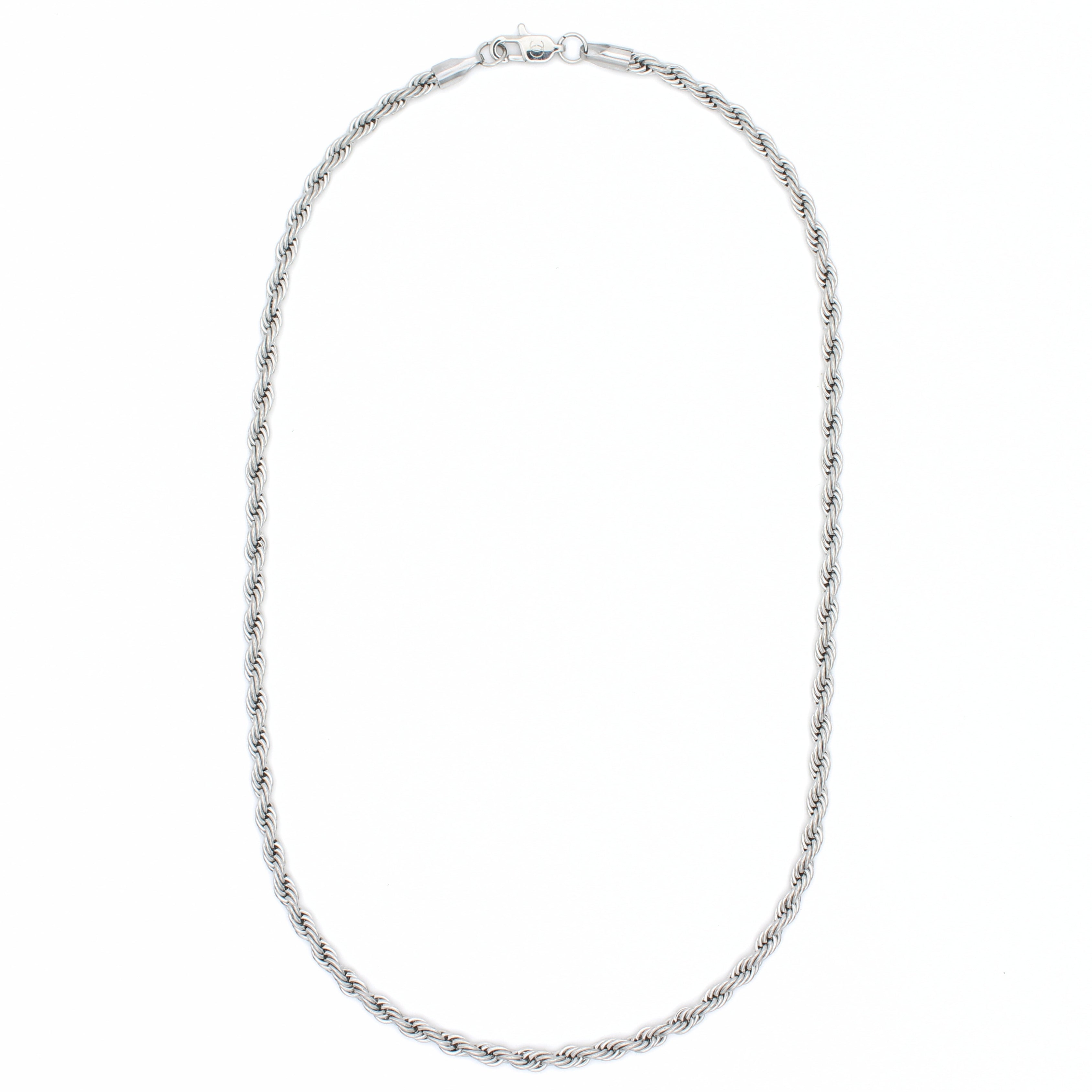 Clean Rope Ketting 4mm (Zilver)