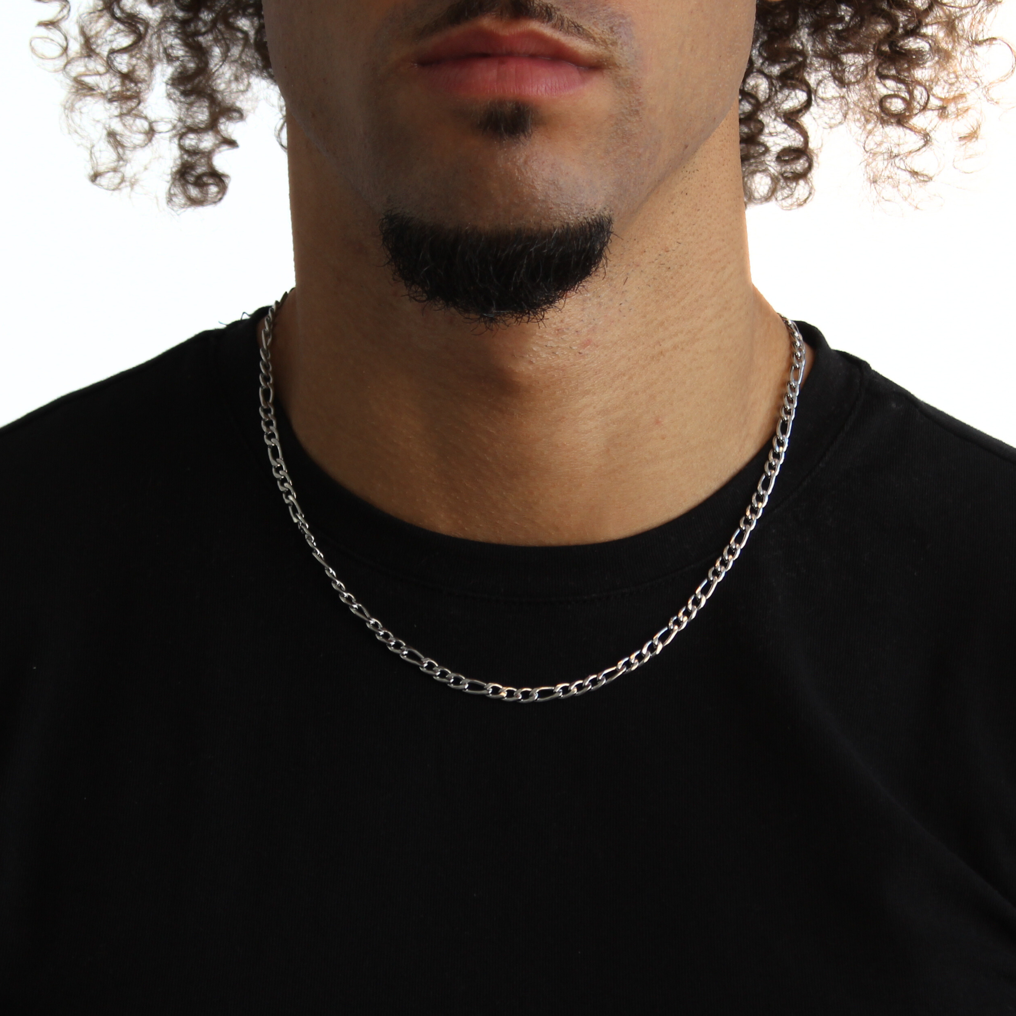 Iconic Figaro Ketting 4mm (Zilver)