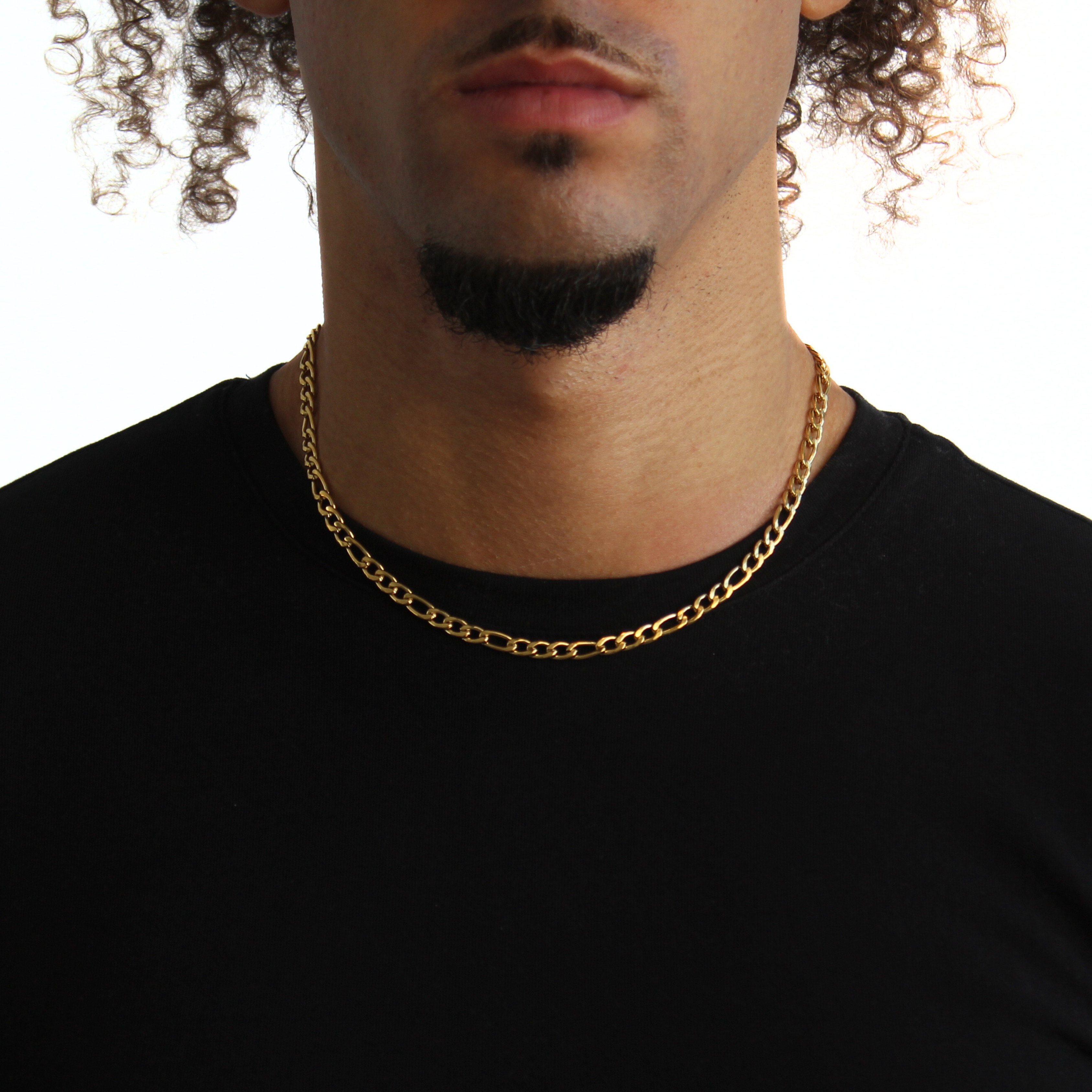 Iconic Figaro Ketting 5mm (Goud)