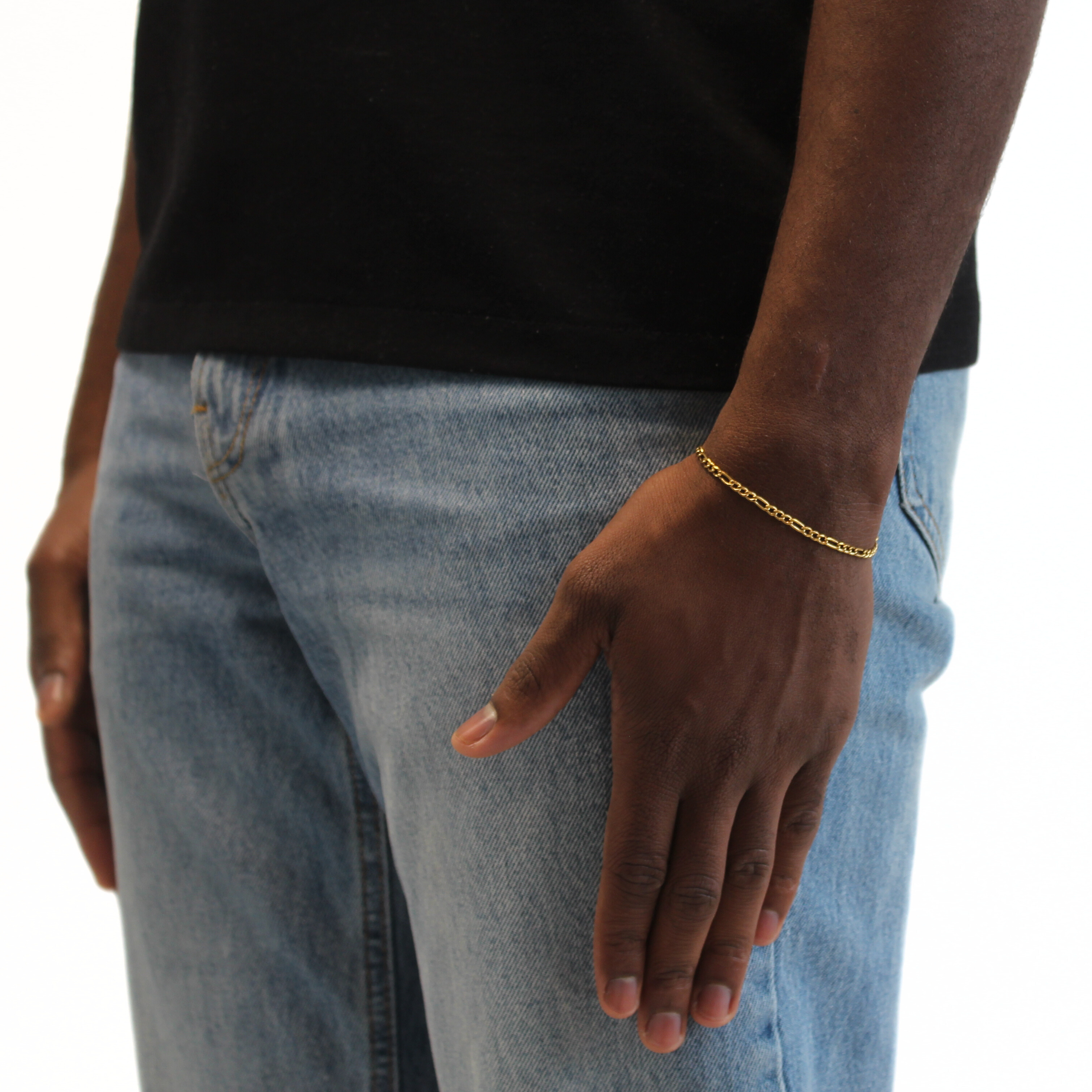 Iconic Figaro Armband 3mm (Goud)