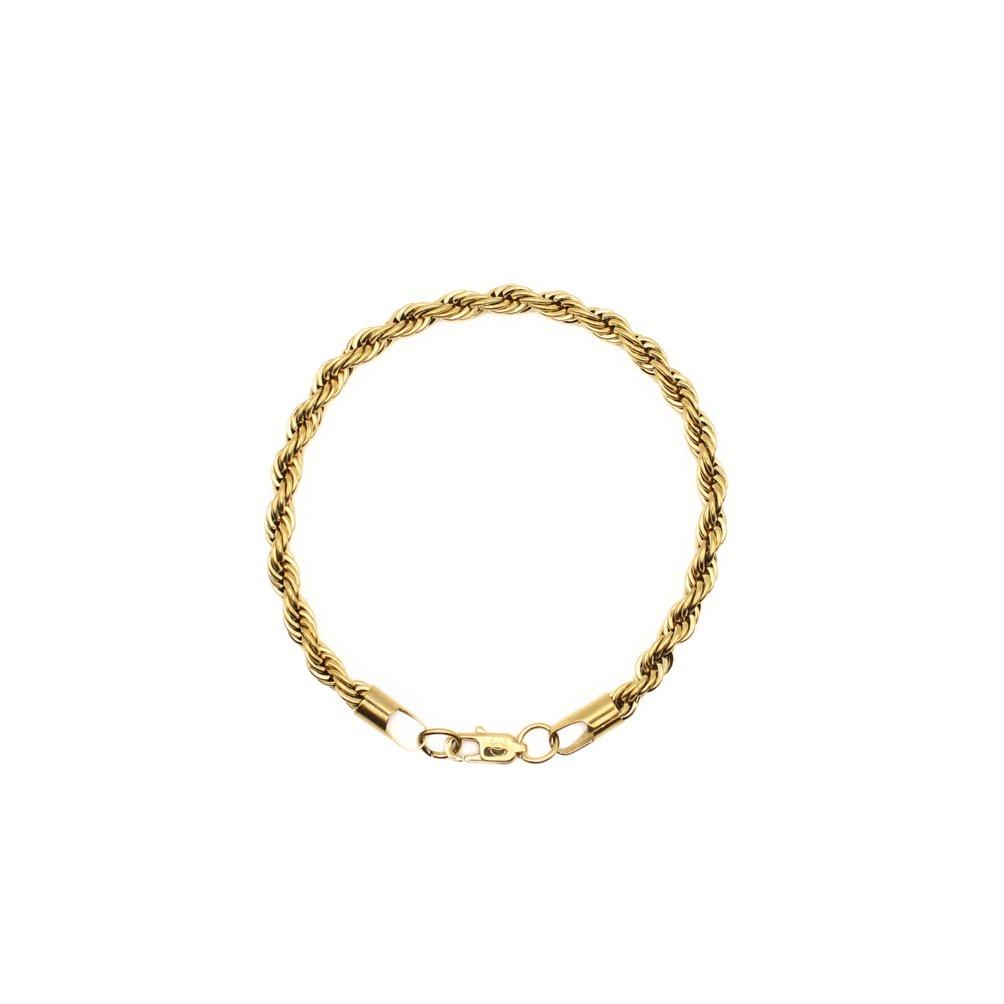 Clean Rope Armband 5mm (Goud)
