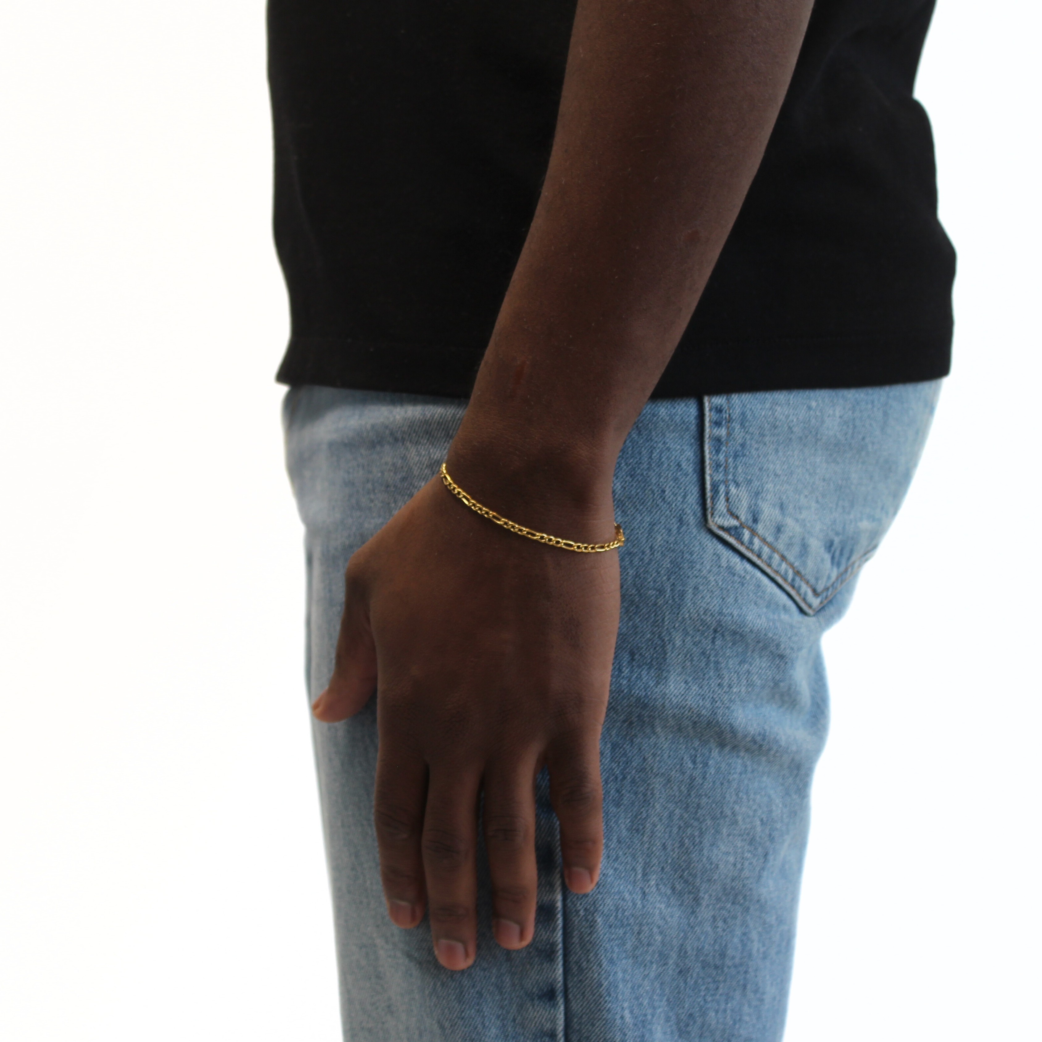 Iconic Figaro Armband 3mm (Goud)