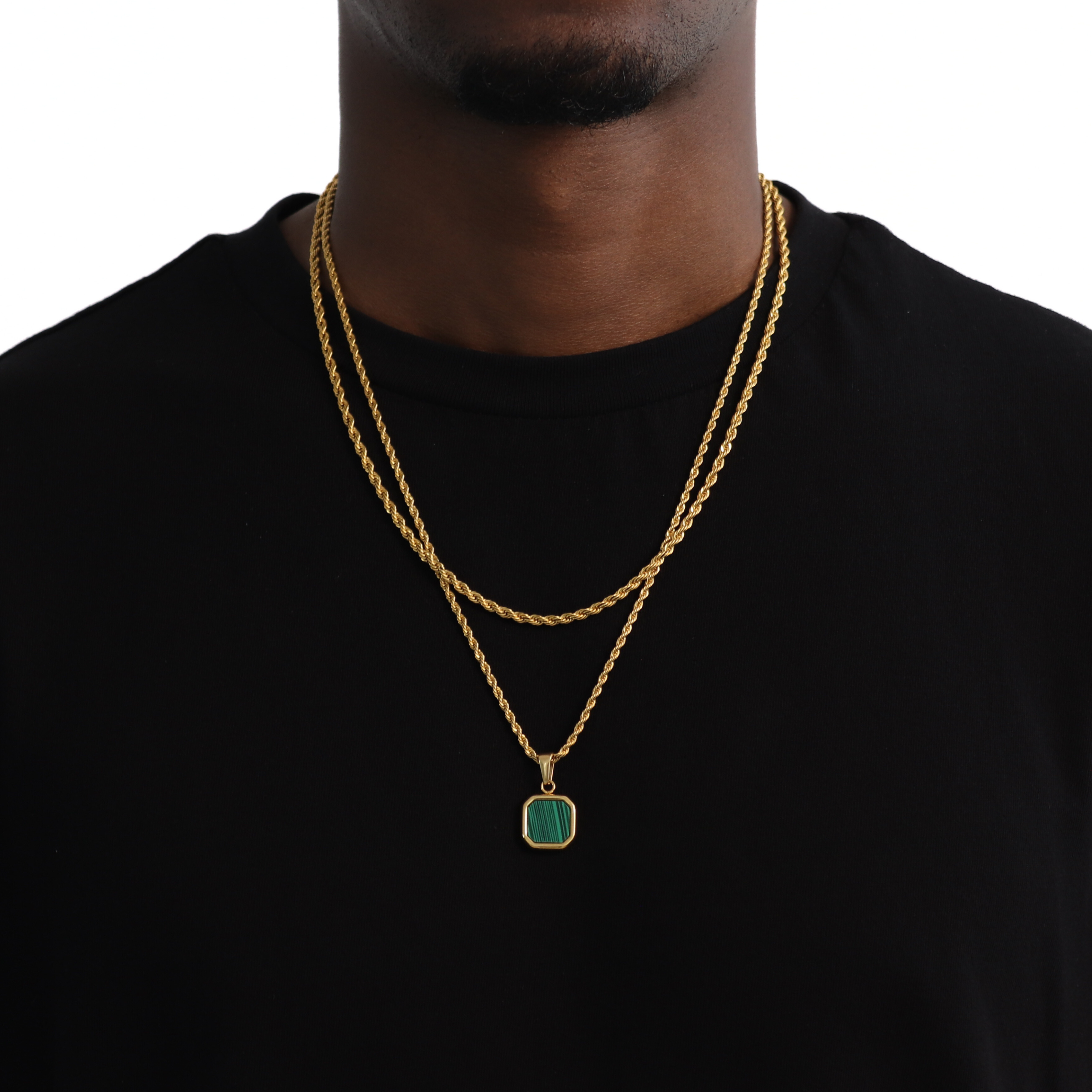 Emerald Stone Set (Gold)