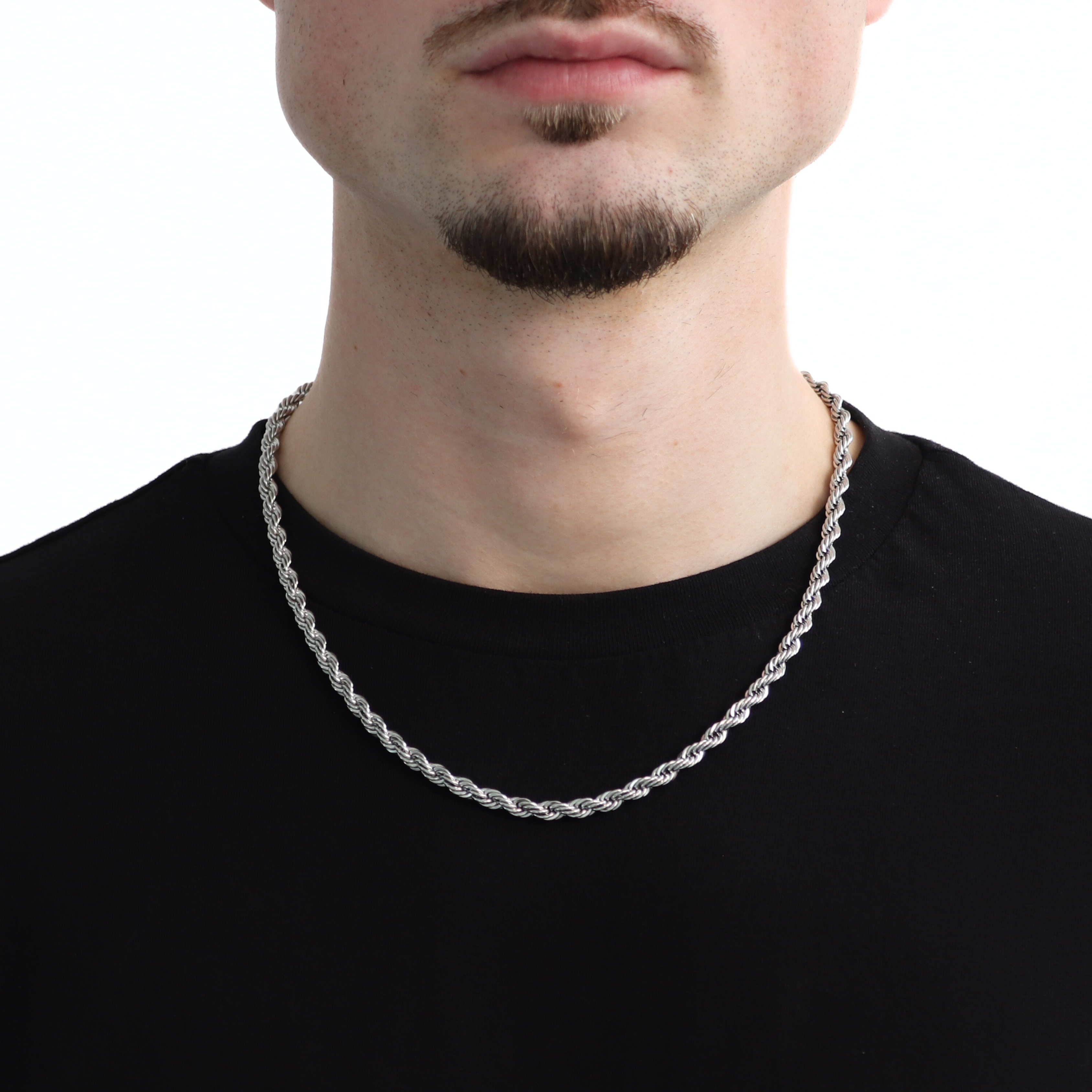 Rope Chain 5mm (Silver)