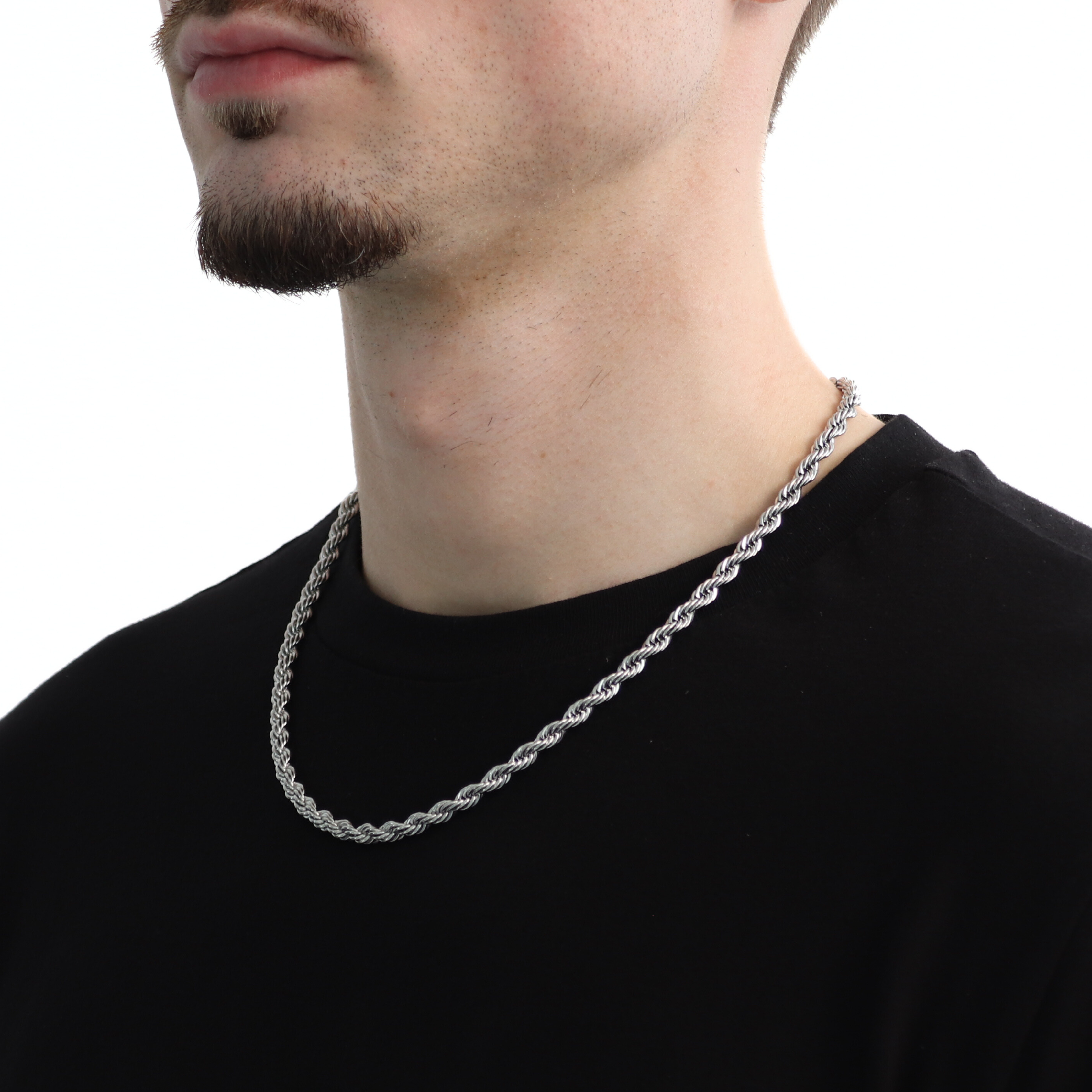 Rope Chain 5mm (Silver)