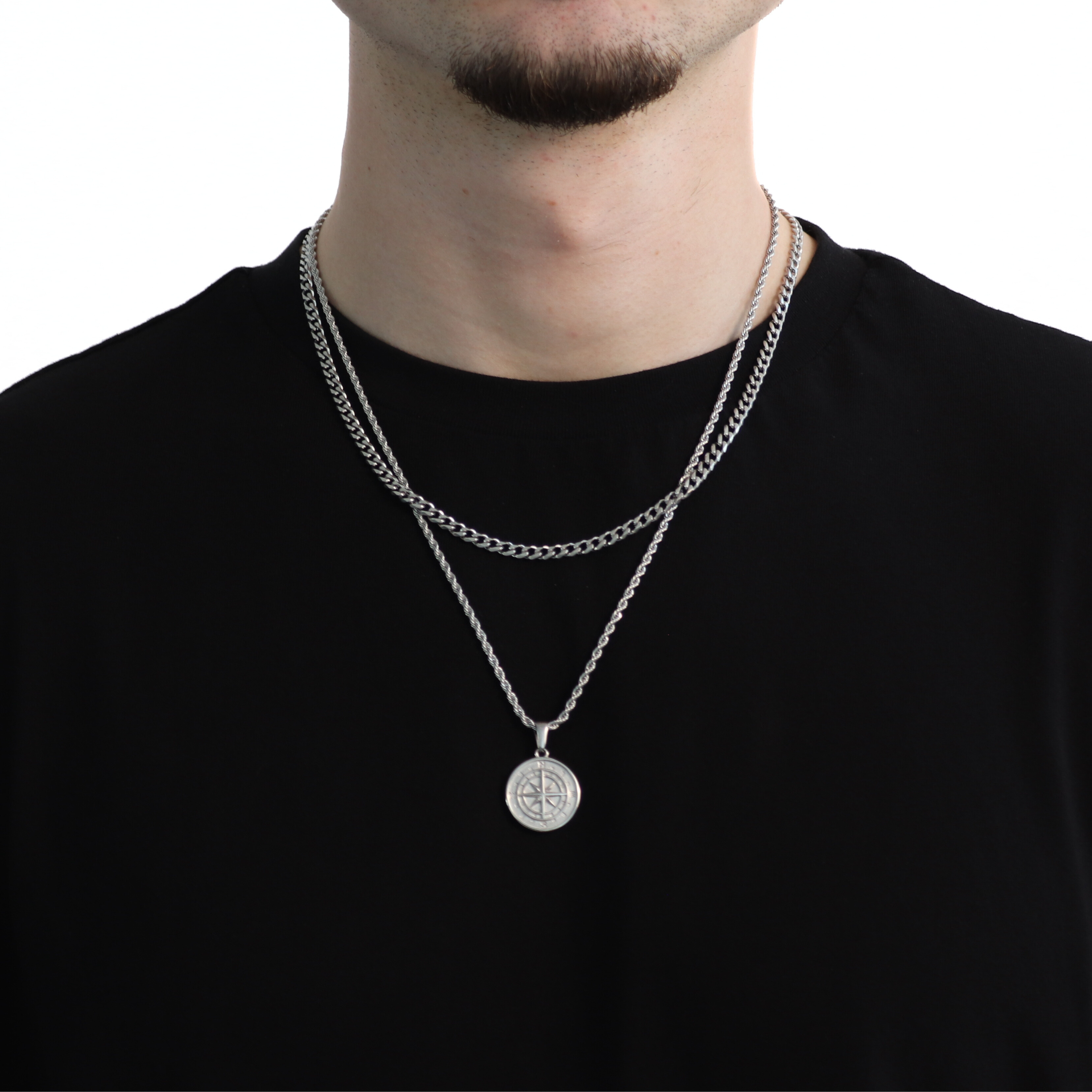 Compass Set (Silver)