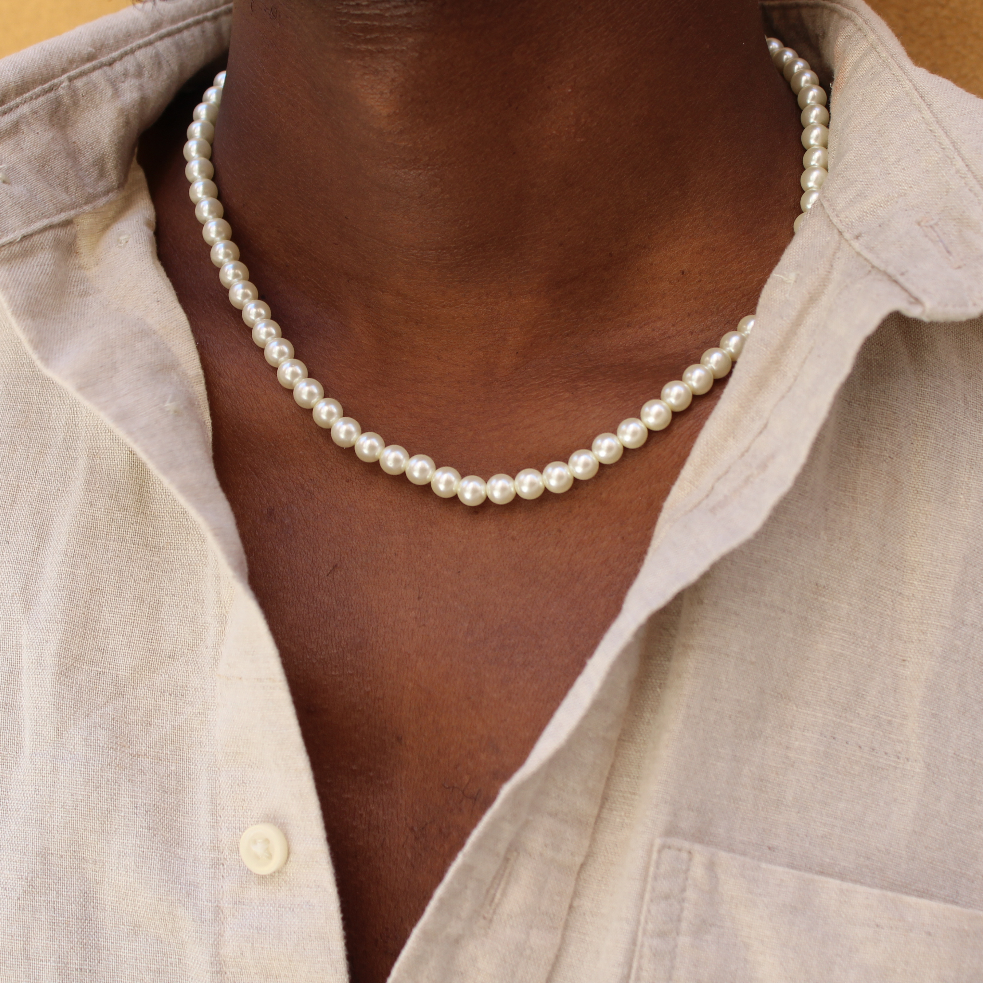 Classic Pearl Chain 6mm
