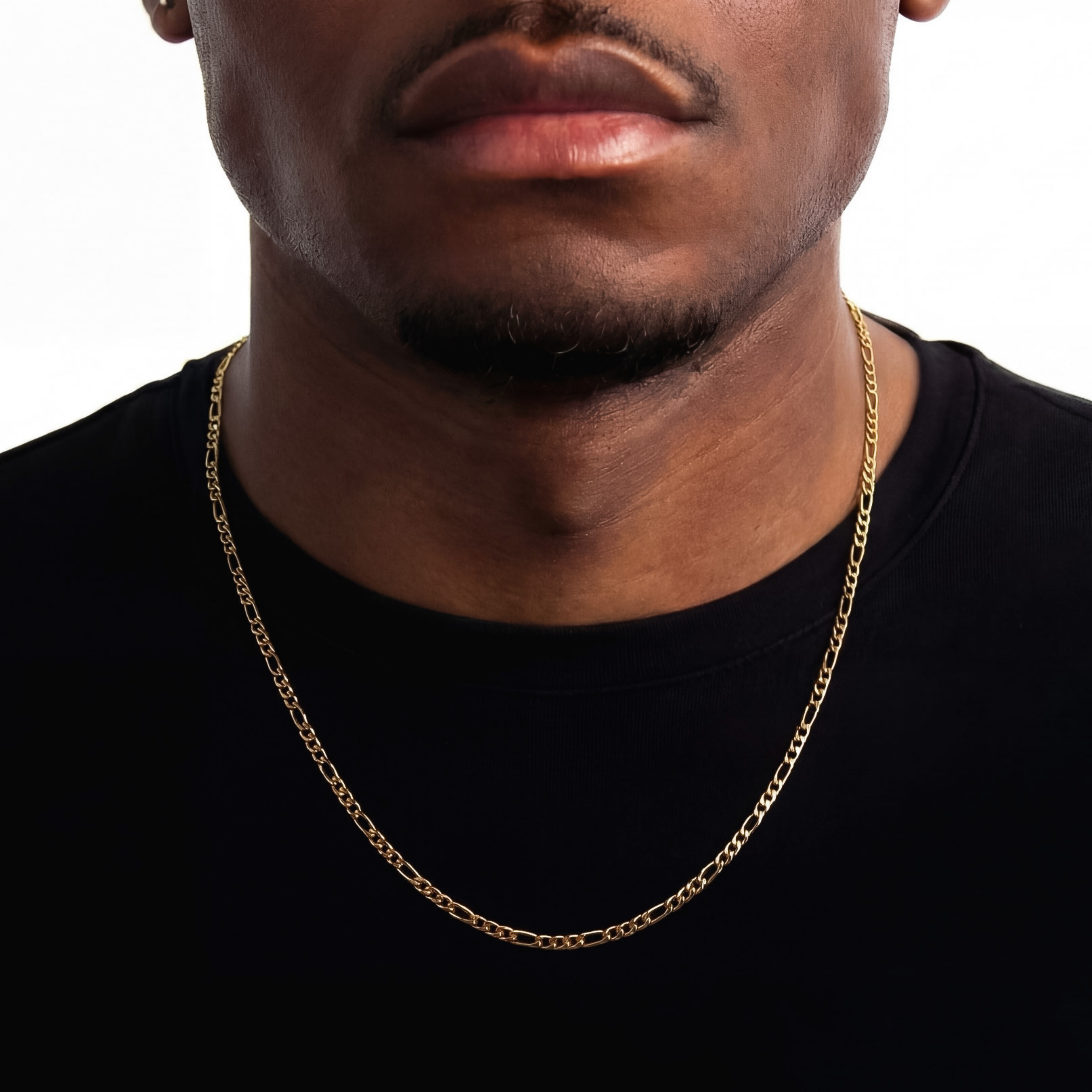 Iconic Figaro ketting 3mm (Goud)