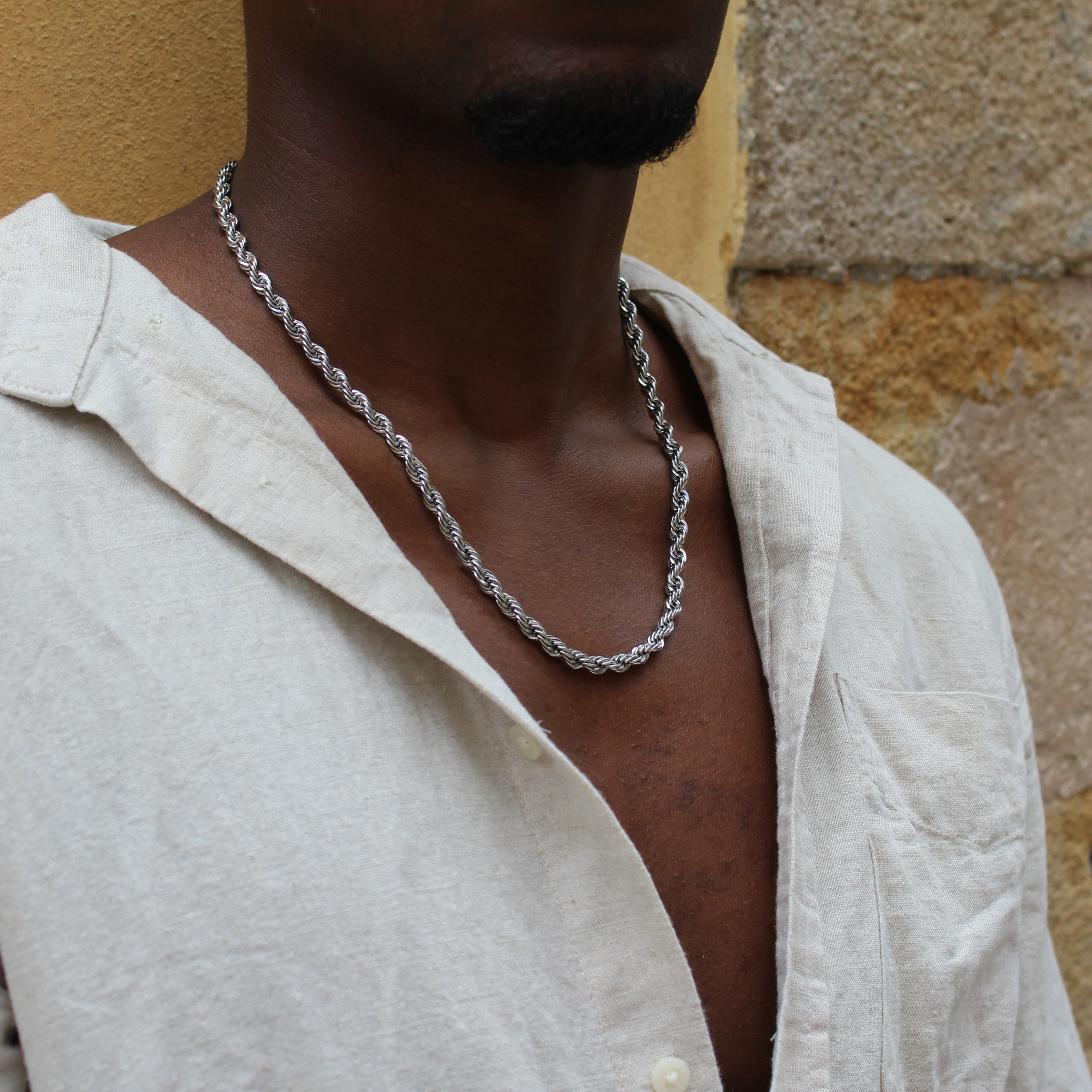 Rope Chain 5mm (Silver)